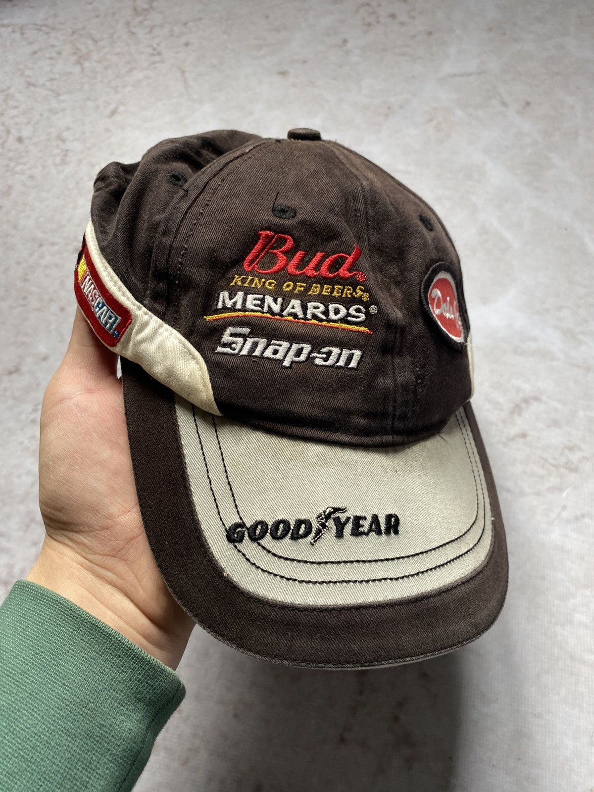 NASCAR NASCAR Bud Authentics Snap On Dale Earnhard Jr.#8 Racing Cap Size ONE SIZE - 1 Thumbnail
