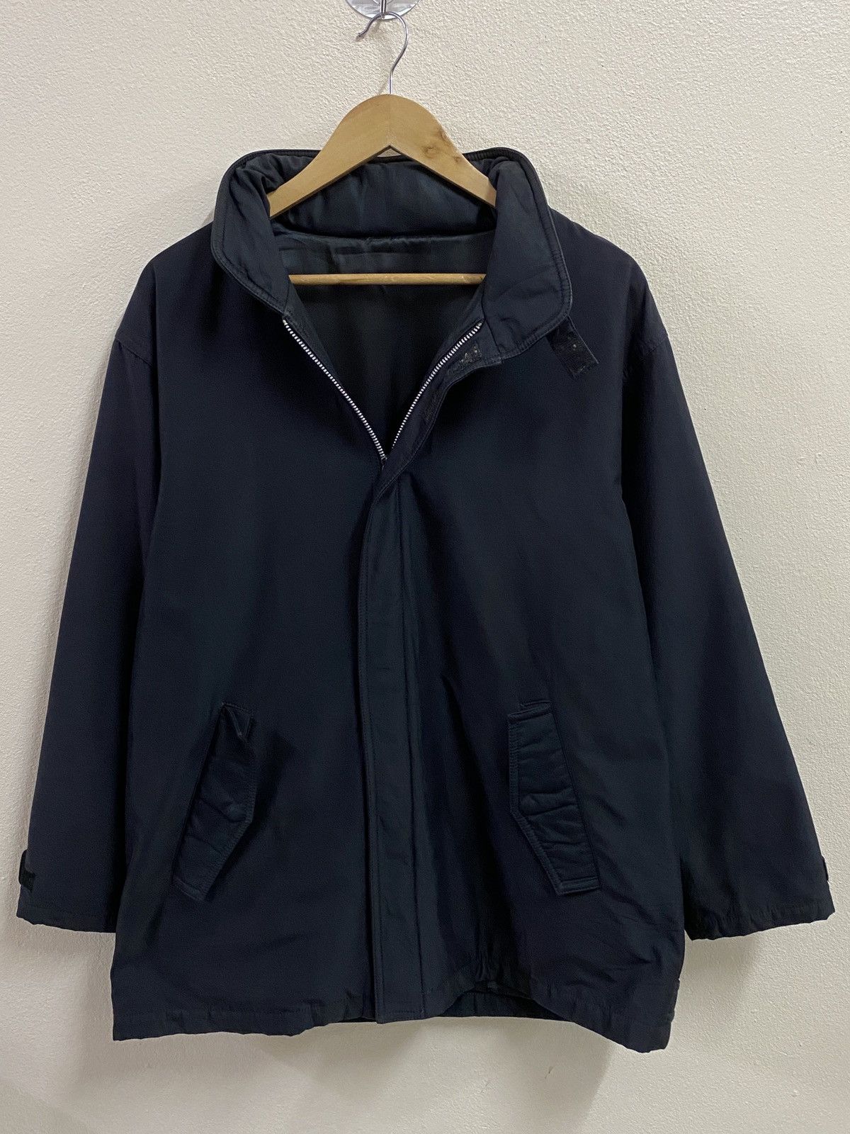 Valentino VINTAGE Valentino Sport Archival Hooded Jacket Black Size US L / EU 52-54 / 3 - 1 Thumbnail