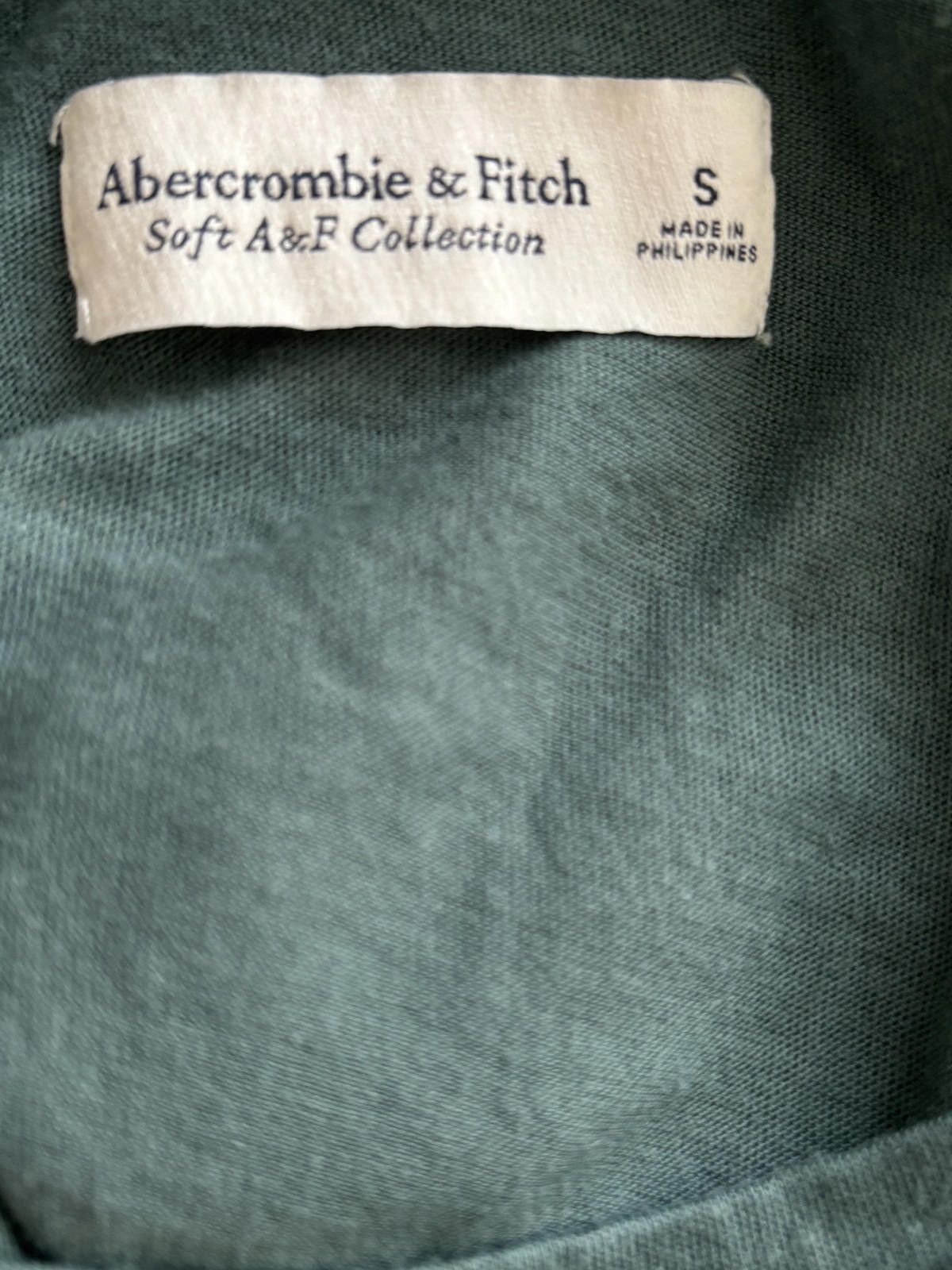 Abercrombie & Fitch Abercrombie & Fitch Green Logo T-Shirt Size US M / EU 48-50 / 2 - 4 Thumbnail