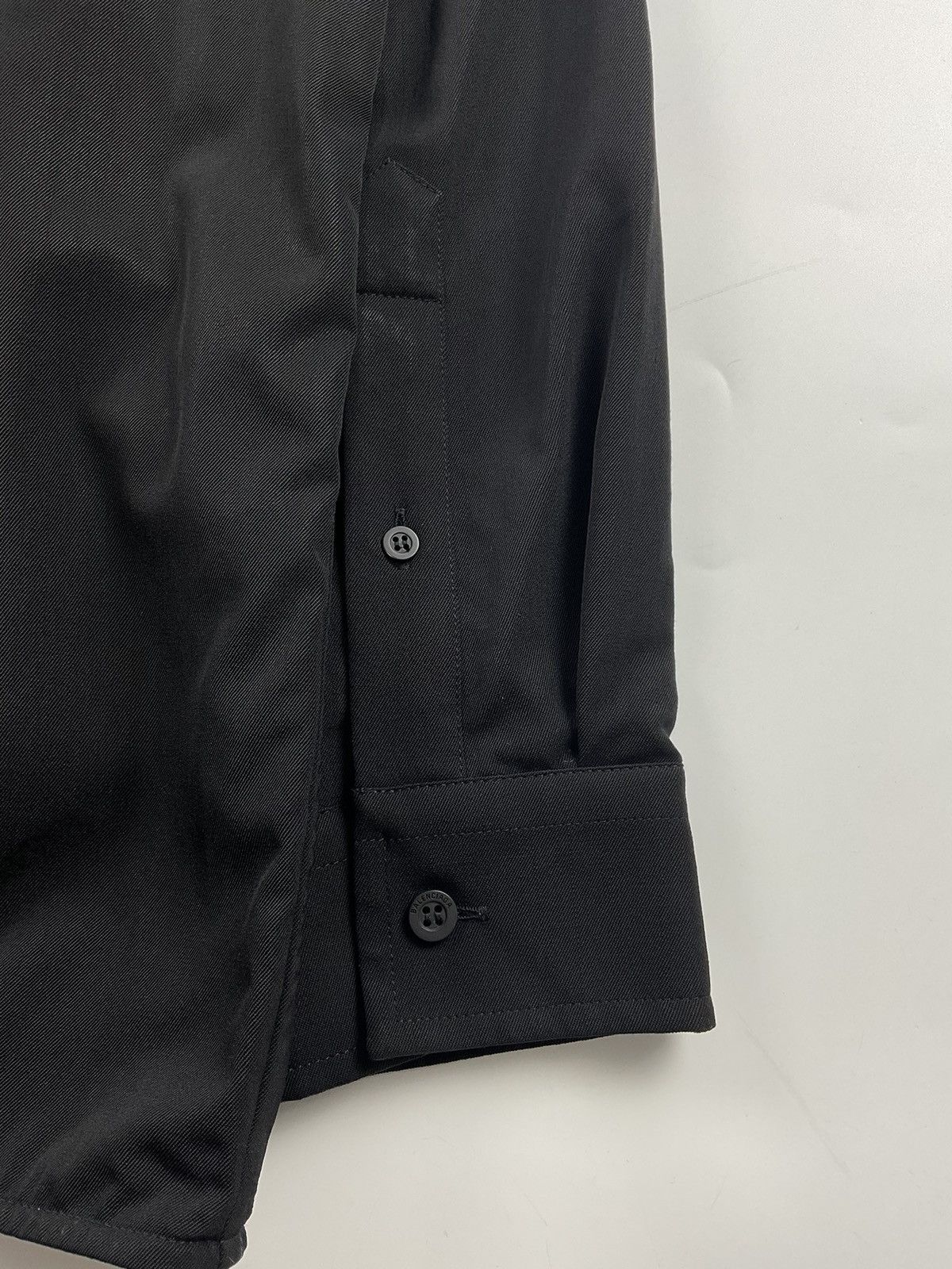 Balenciaga Balenciaga Wool Shirt Size US L / EU 52-54 / 3 - 8 Thumbnail