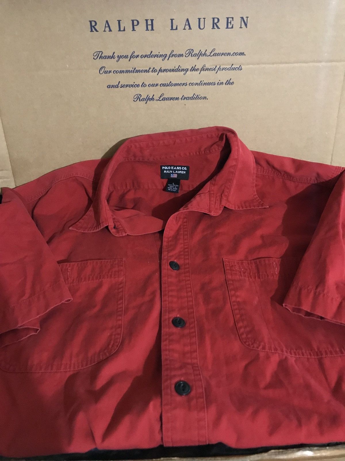 Polo Ralph Lauren Vintage Polo Jeans Company LTD Size L Size US L / EU 52-54 / 3 - 2 Thumbnail