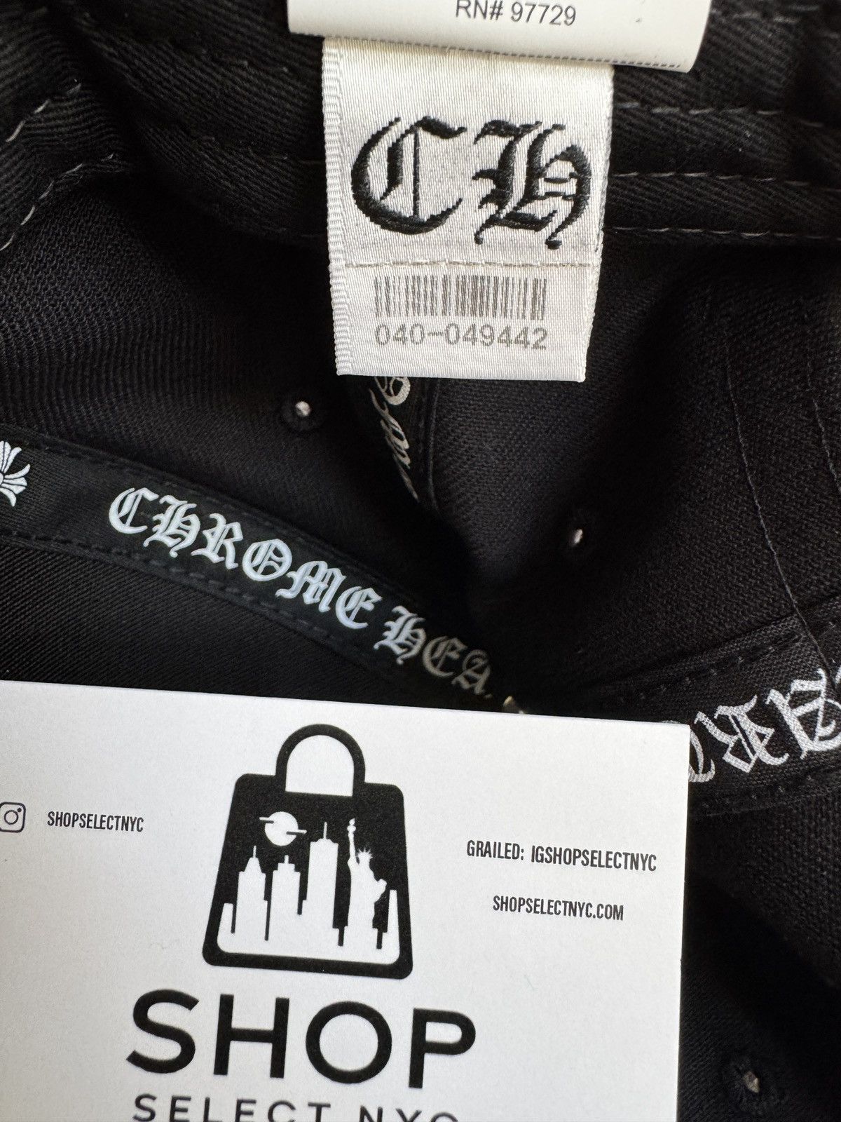 Chrome Hearts BRAND NEW CHROME HEARTS VINE DAGGER BASEBALL SNAPBACK HAT Size ONE SIZE - 5 Thumbnail