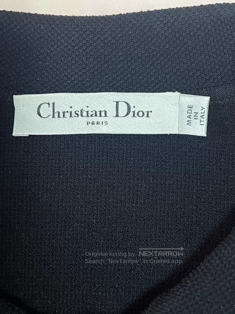Dior Dior Black knitted short coat Size XS / US 0-2 / IT 36-38 - 5 Thumbnail