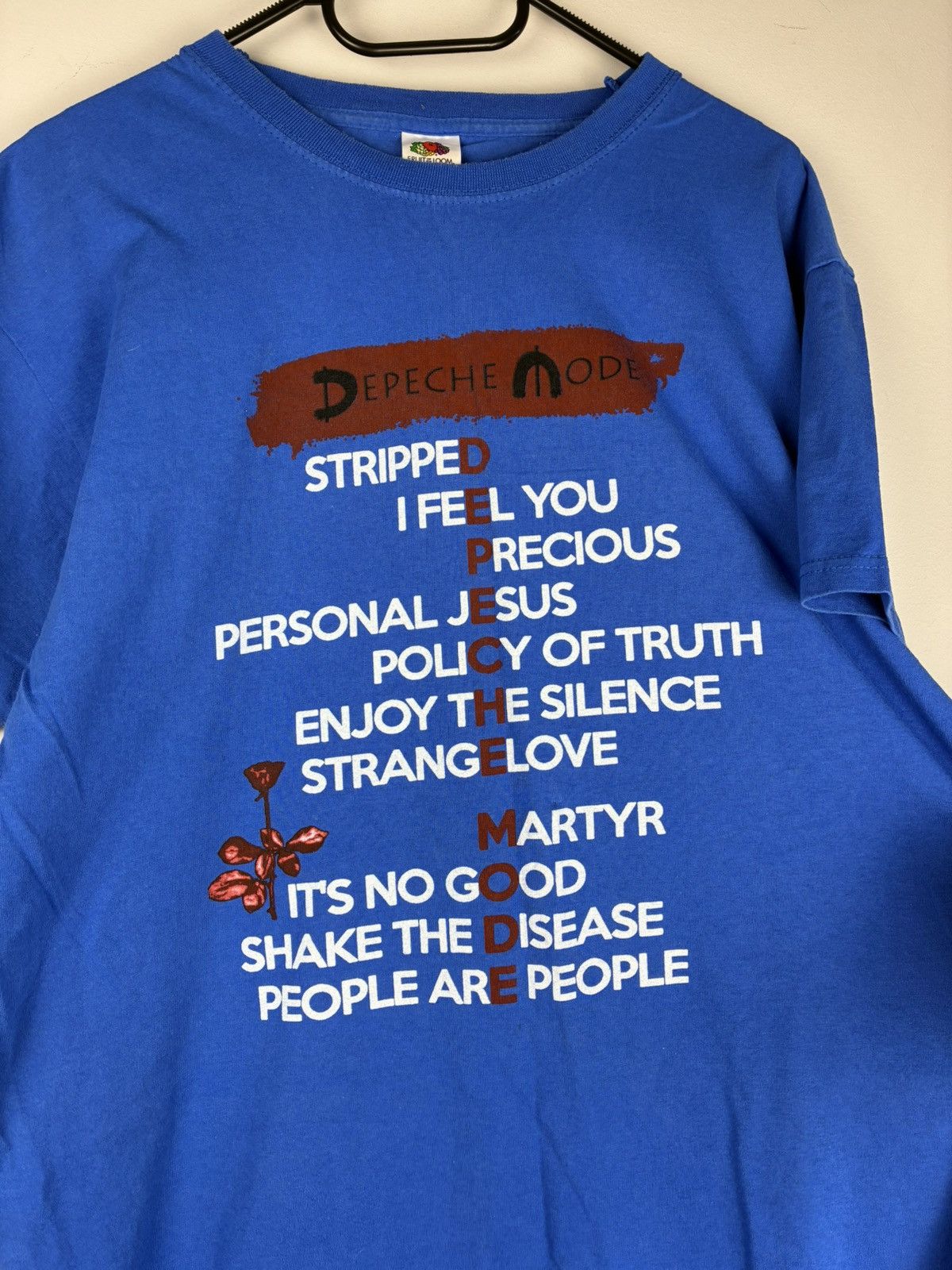 Band Tees Depeche Mode vintage band t-shirt Size US L / EU 52-54 / 3 - 4 Thumbnail
