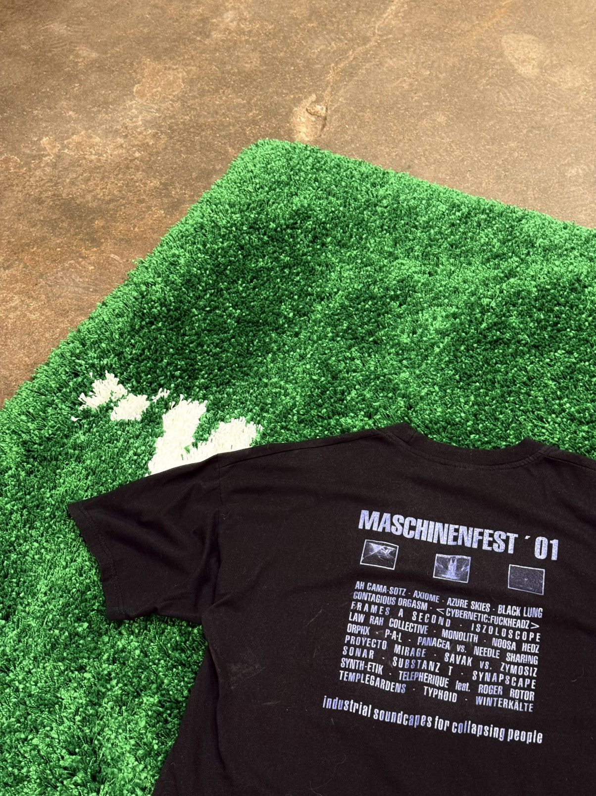 Band Tees × Vintage RARE Industrial MASCHINEFEST 2001 NOISE Festival Tee Size US XL / EU 56 / 4 - 2 Thumbnail