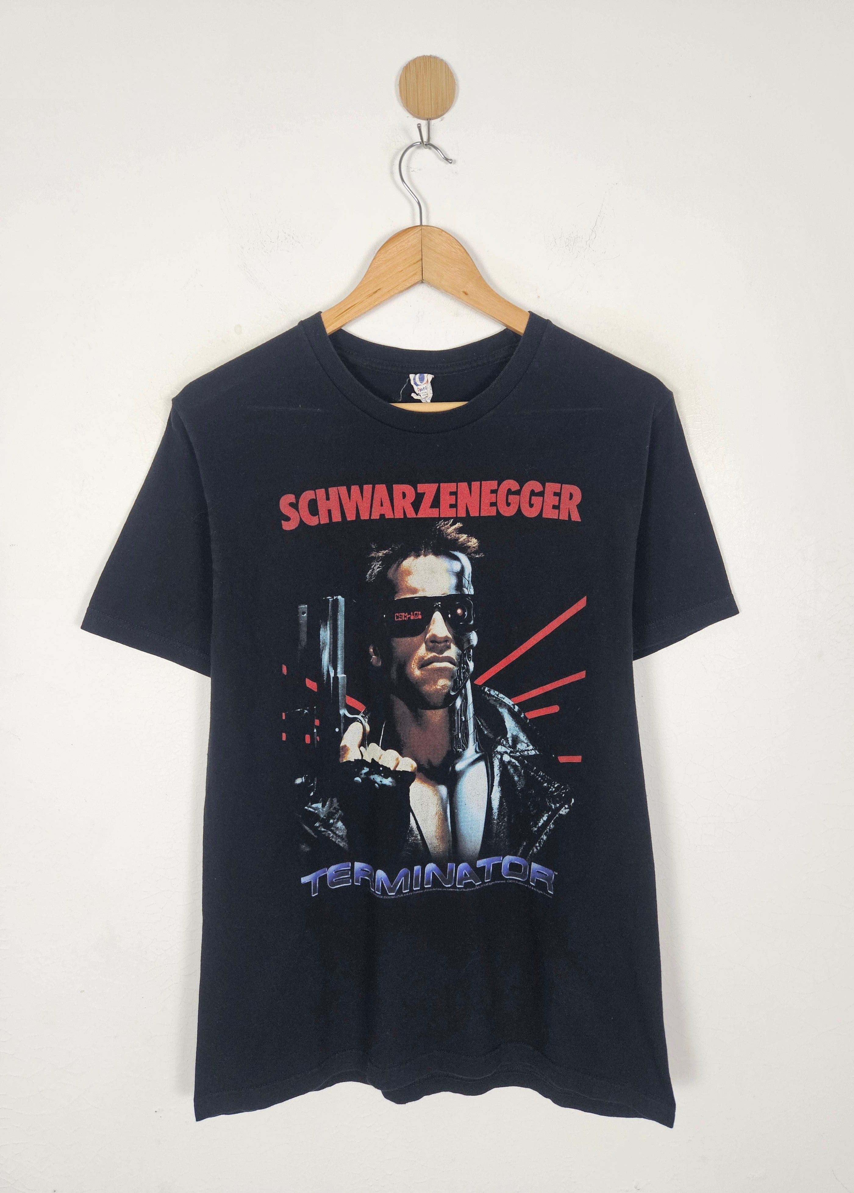 Vintage Terminator Arnold Schwarzenegger Cult Movie shirt Y2K Size US M / EU 48-50 / 2 - 1 Thumbnail
