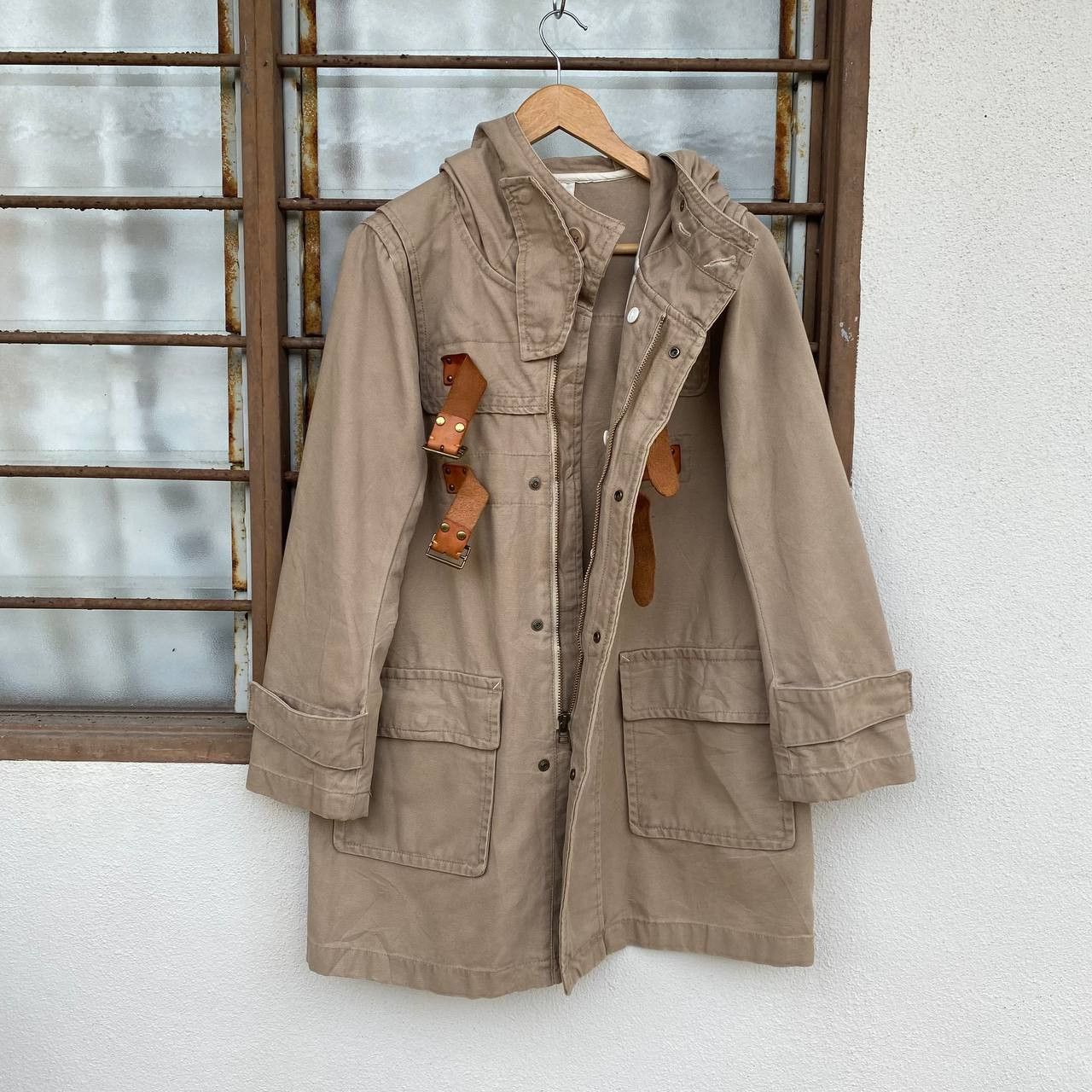 Japanese Brand Rare RNA Inc. Japan Archival Buckle Parka Hooded Duck Canvas Size US M / EU 48-50 / 2 - 2 Thumbnail