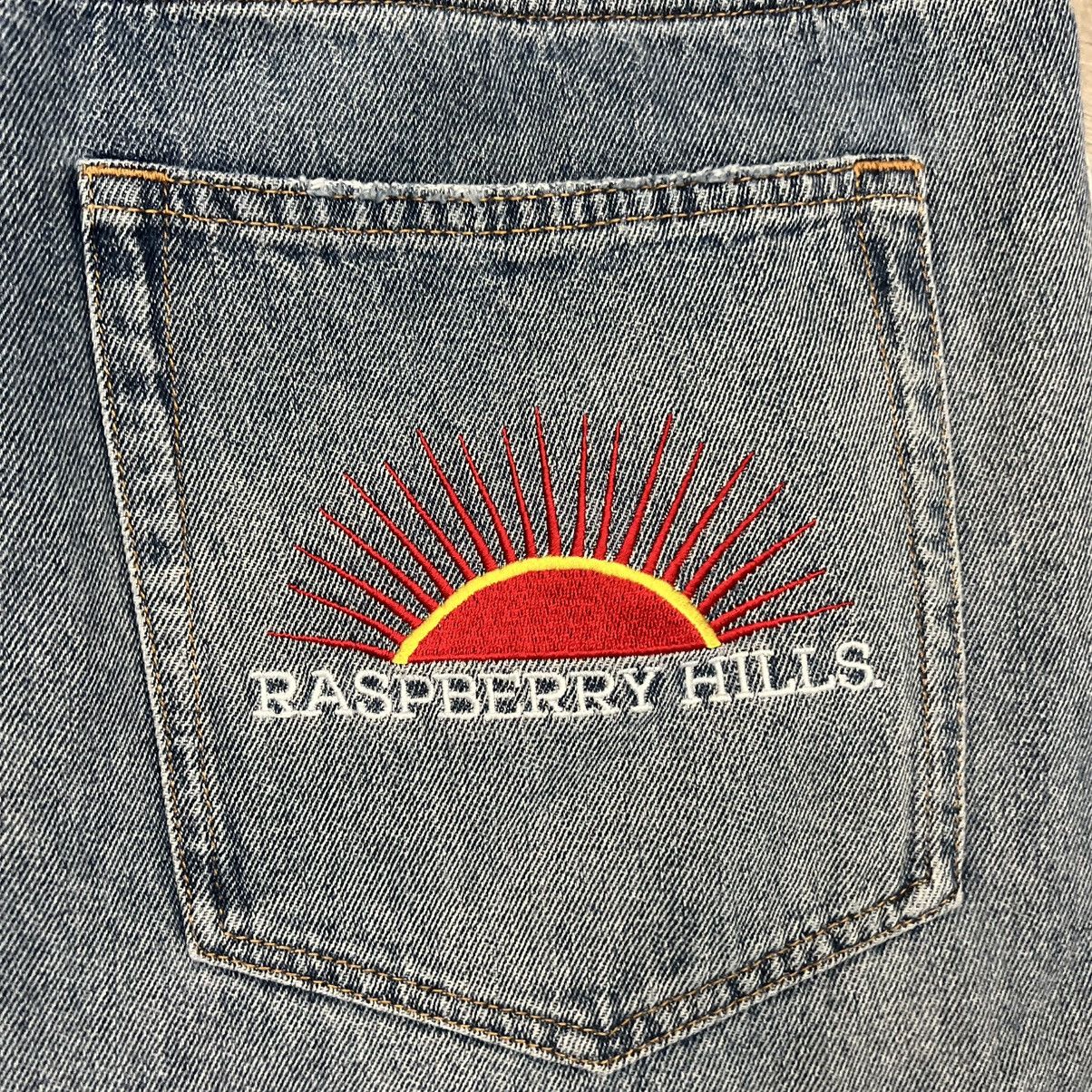 The GV Gallery GV Gallery Raspberry Hills Glenci Striped Denim Size US 36 / EU 52 - 11 Thumbnail