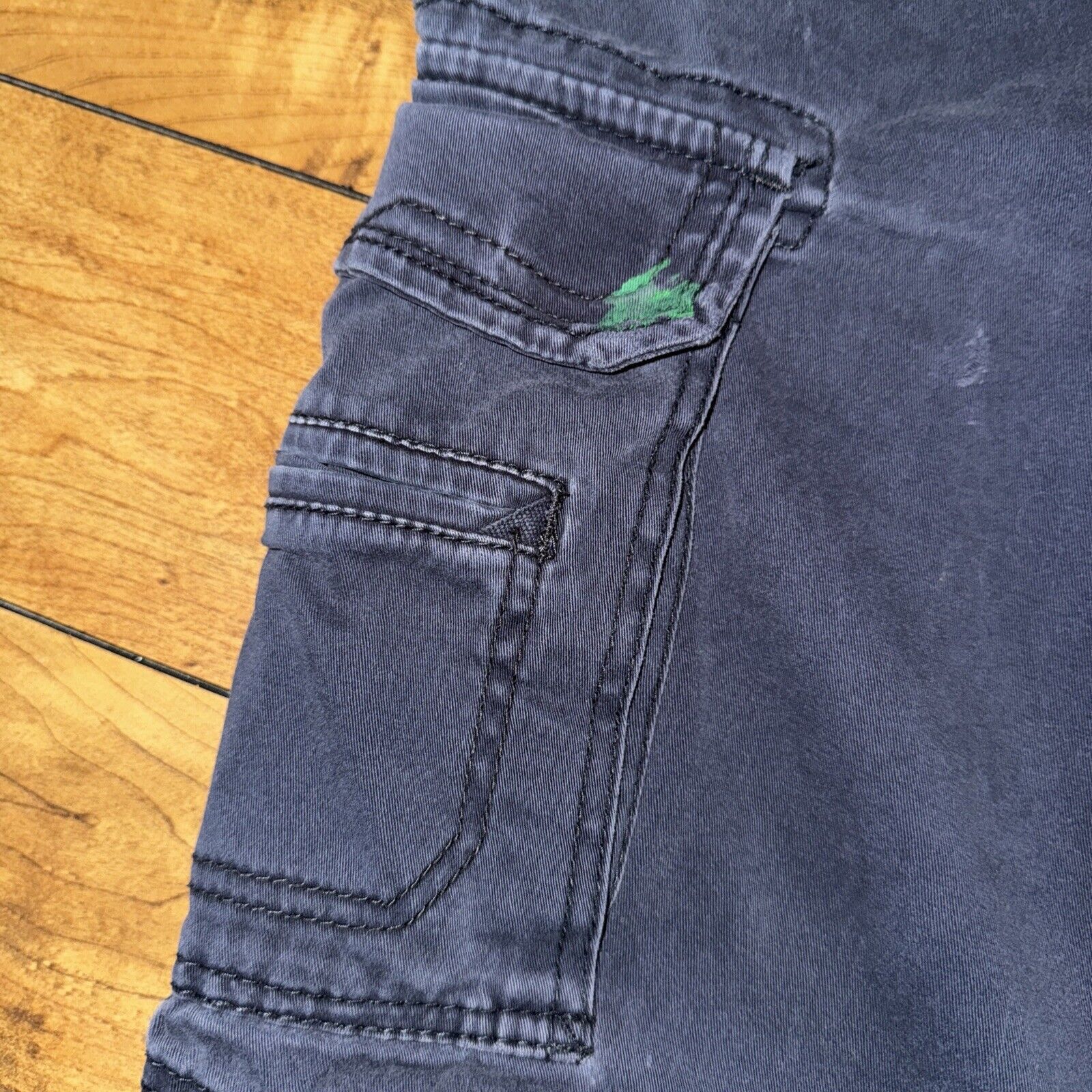 Japanese Brand × UNIONBAY Unionbay Cargo Shorts Navy Blue Size 32 Size US 32 / EU 48 - 2 Thumbnail