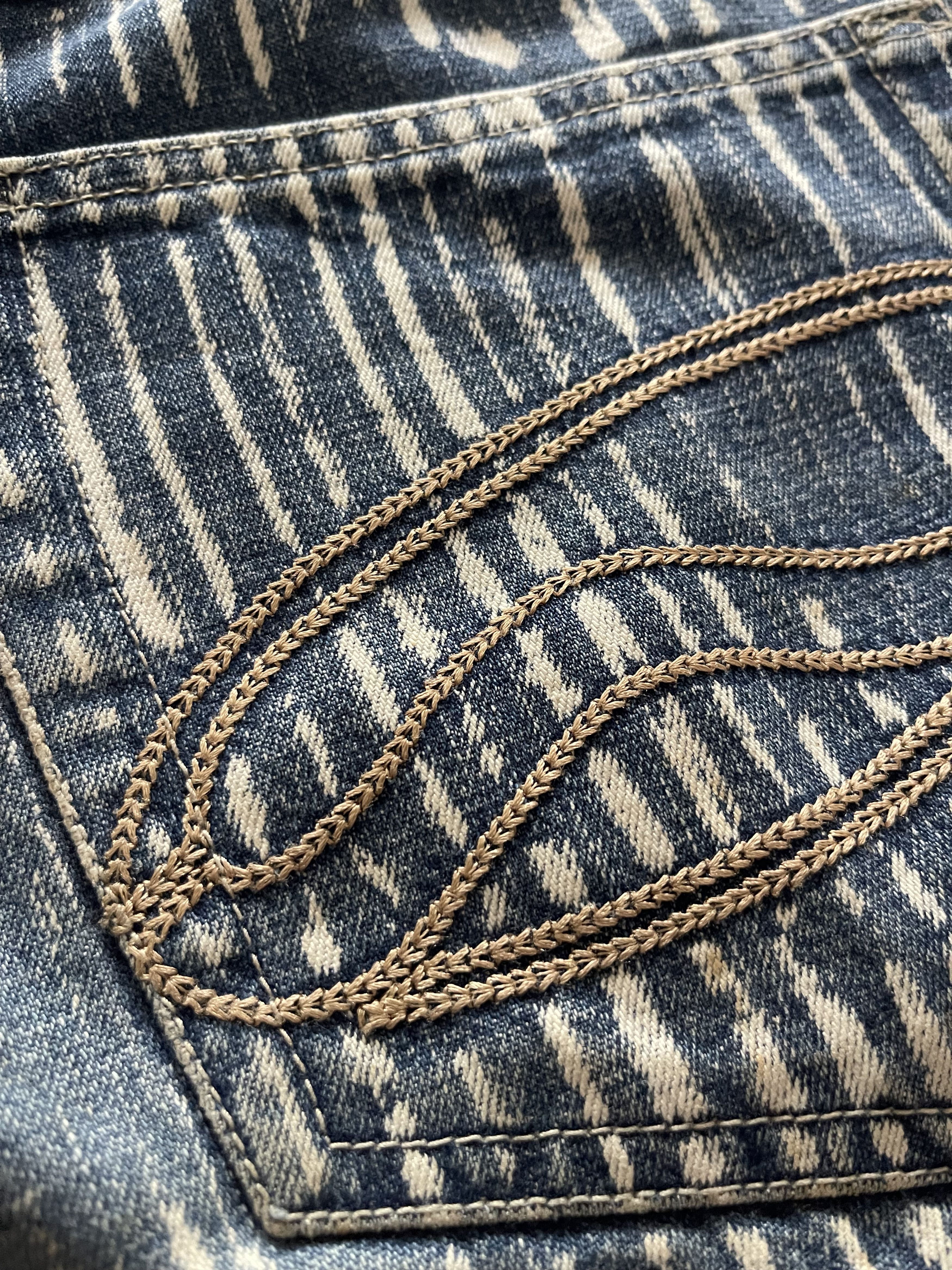 JNCO × Jordan Brand × Vans Vtg 90s Vans Jord Wide Leg Baggy Double Pocket Knee Lines Size US 34 / EU 50 - 19 Thumbnail