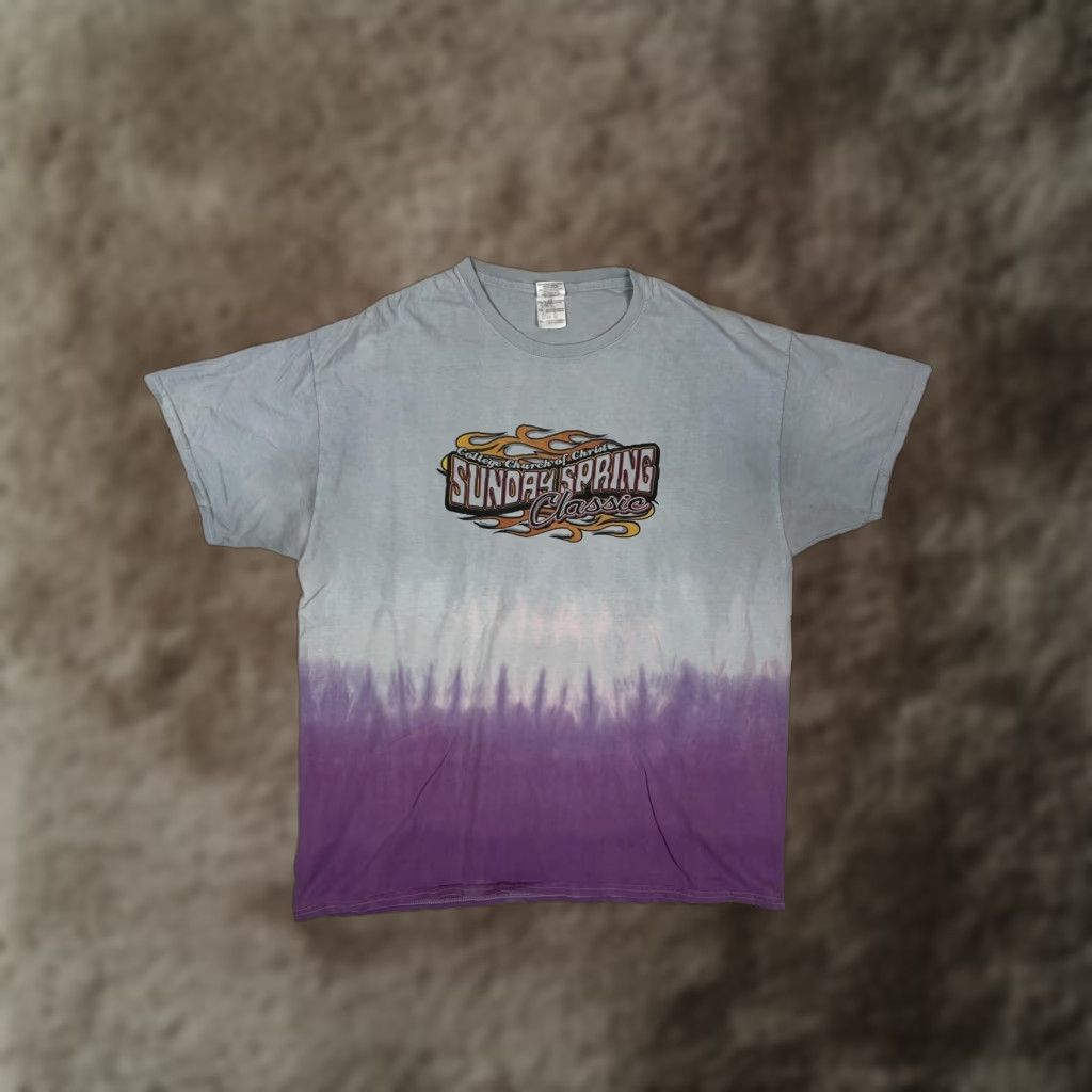 Gildan Sunday Spring Classic Hot Rod Car Show 2014 T-Shirt Mens XL Tie Dye GTO Car Size US XL / EU 56 / 4 - 1 Thumbnail