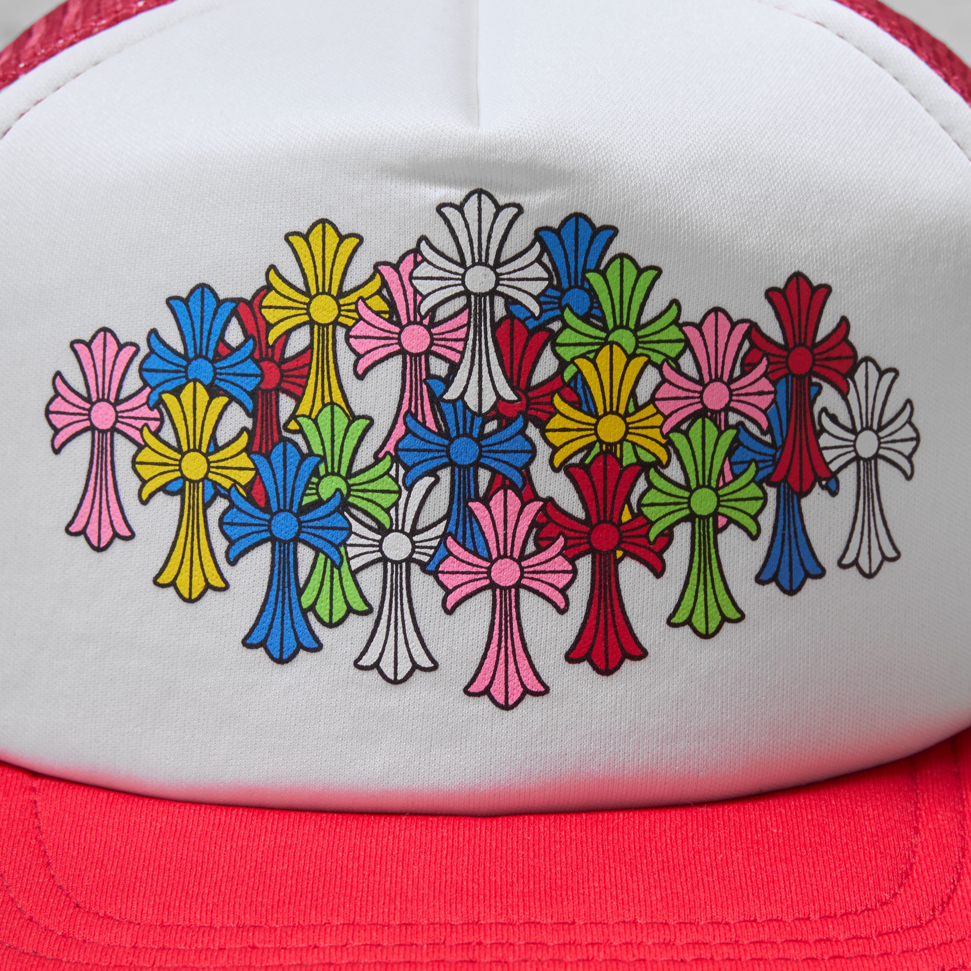 Chrome Hearts CHROME HEARTS King Taco Multicolor Cross Trucker Hat Size ONE SIZE - 5 Thumbnail