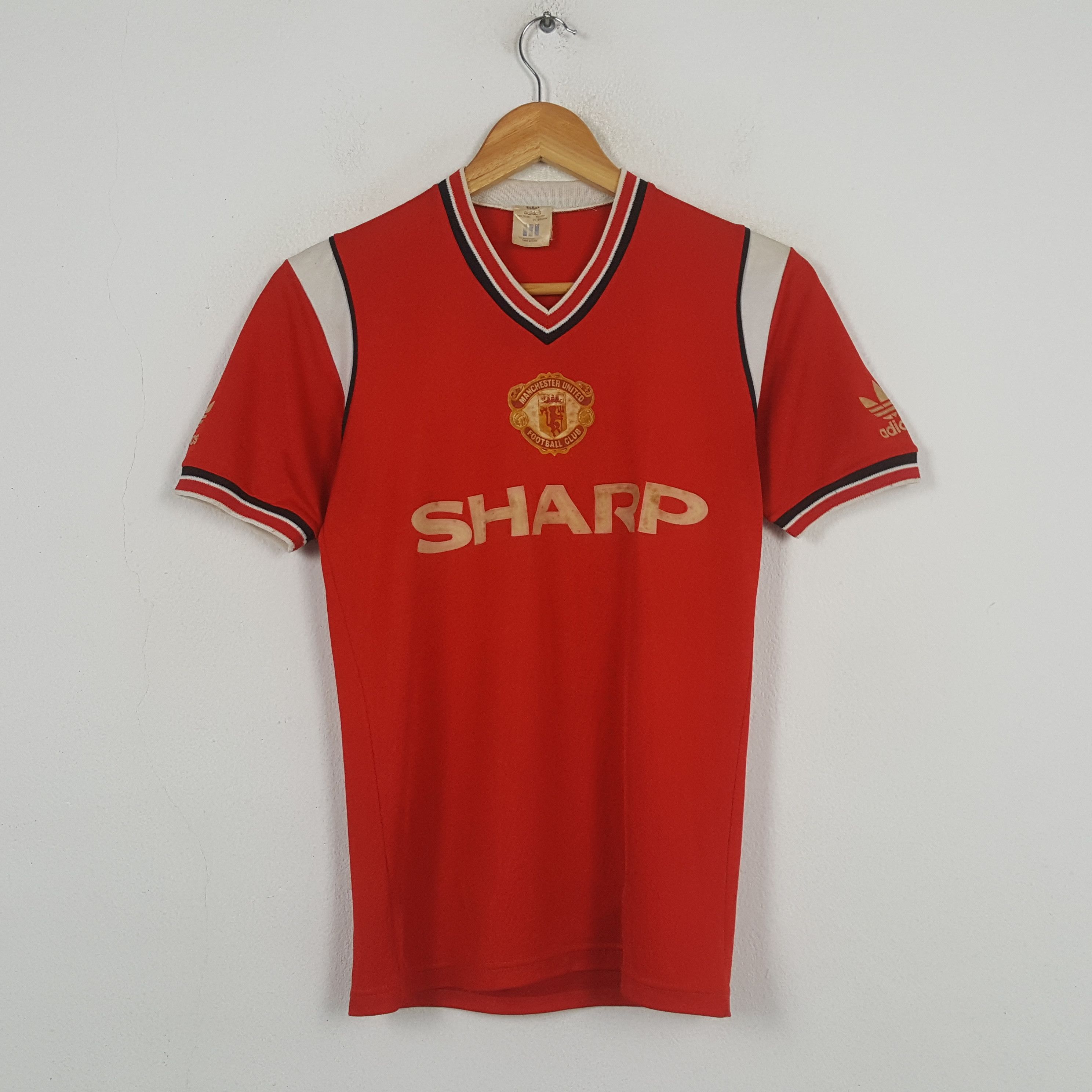 Vintage Adidas Manchester United 1984 Jersey 32