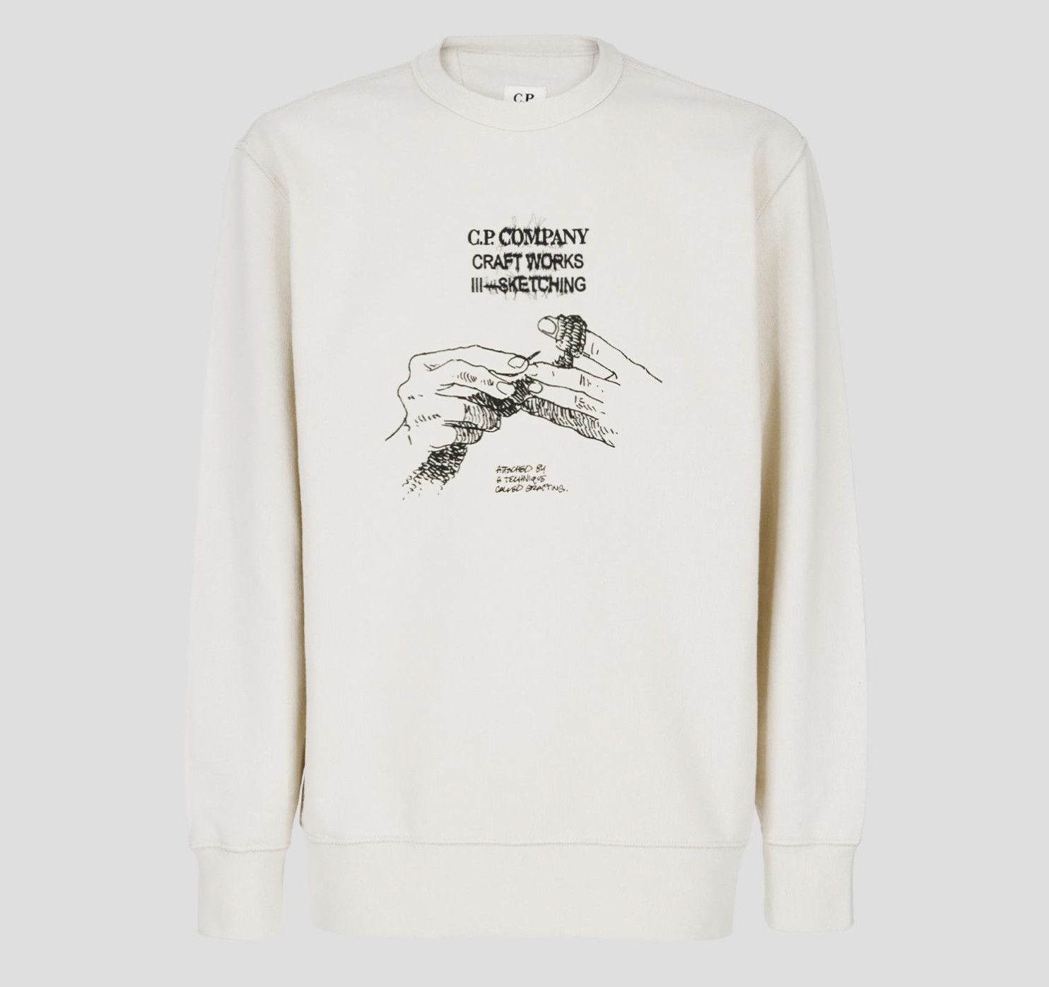 C.P.Company Brushed Fleece Craftworks Sweatshirt Tops