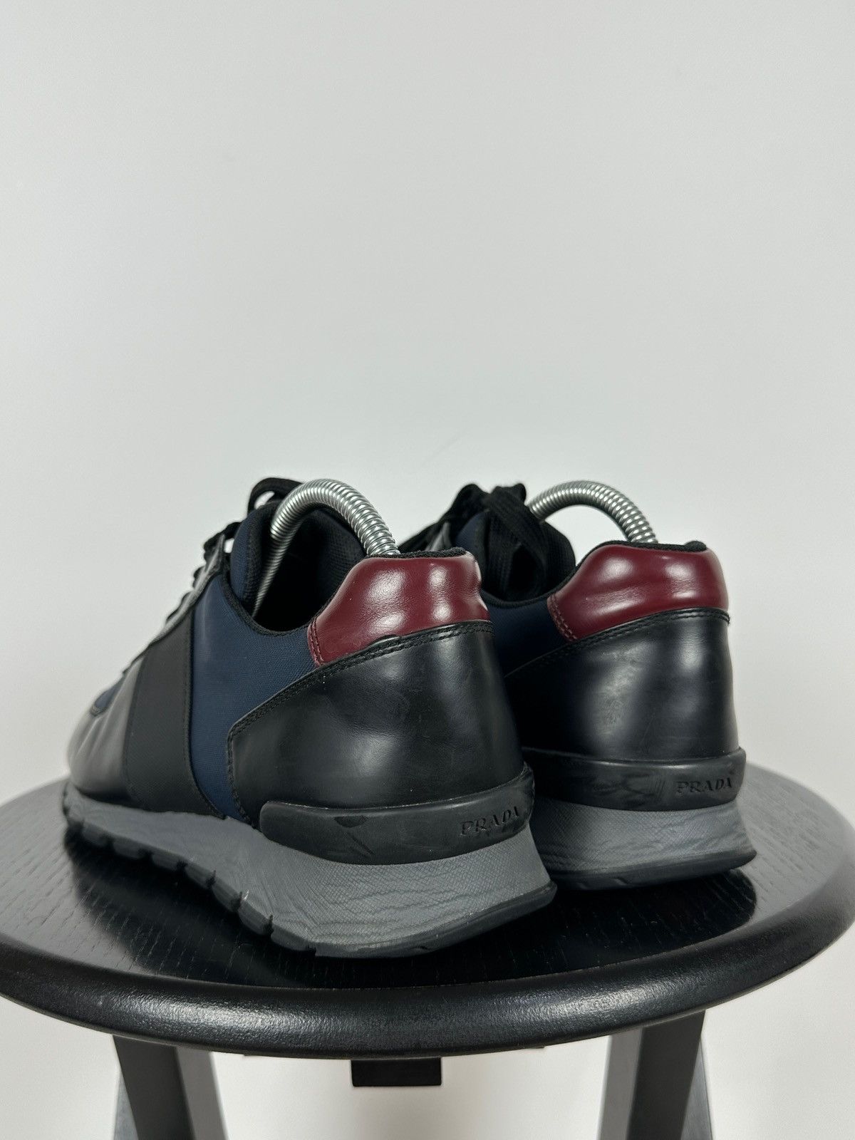 Prada Prada Matchrace Leather Sneakers Size US 7 / EU 40 - 6 Thumbnail