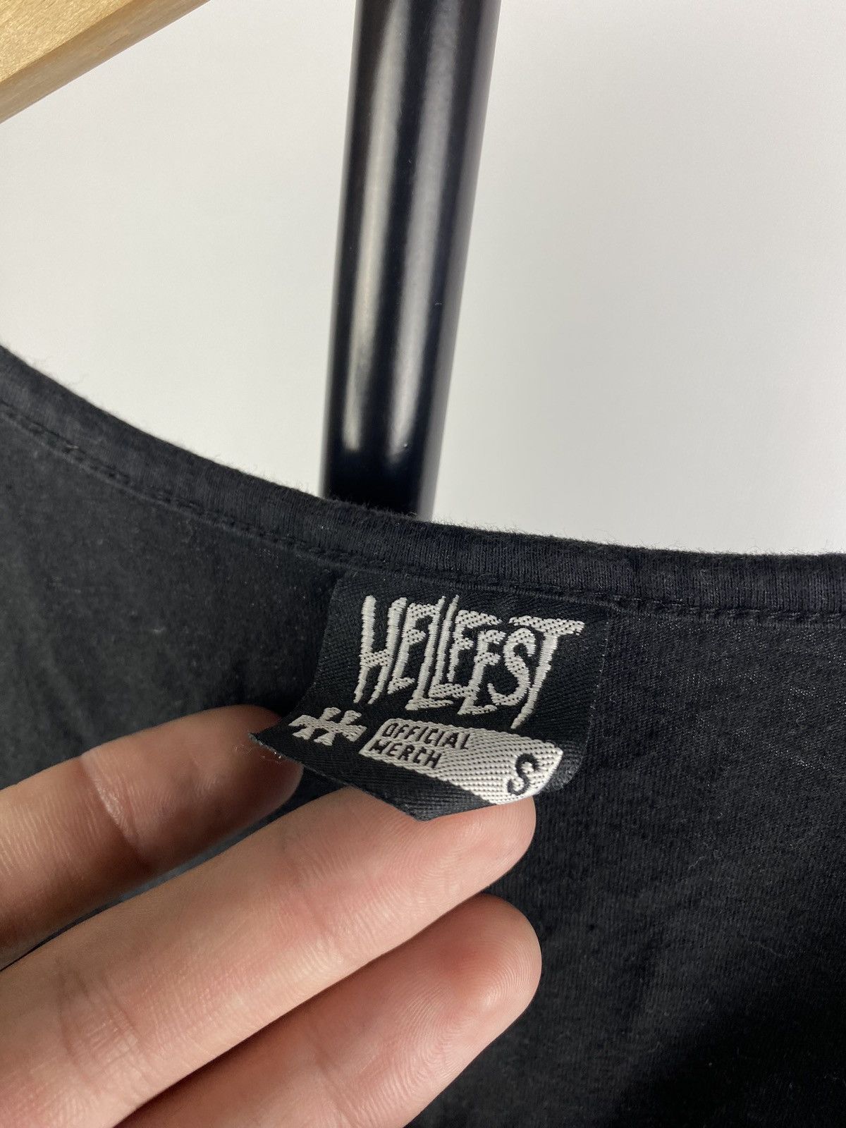 Band Tees × Vintage 🔥HELLFEST Tank Top Skull Graphic Shirt Rock Metal Festival Size US S / EU 44-46 / 1 - 3 Thumbnail