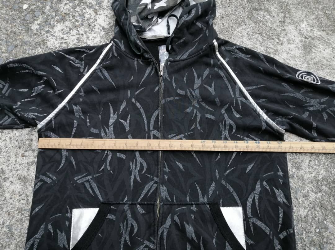 Hypebeast Alienegra Balaclava Mask Allover Print Zipper Hoodie Size US M / EU 48-50 / 2 - 7 Thumbnail