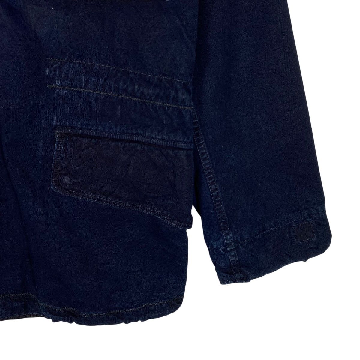 Kapital Vintage KAPITAL Japan Indigo Dye M-65 Field Jacket Size US M / EU 48-50 / 2 - 5 Thumbnail