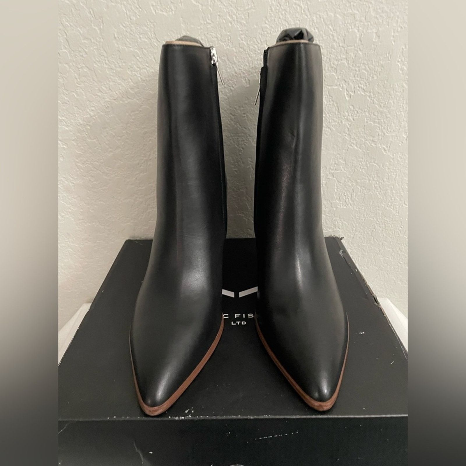 Marc Fisher Marc Fisher LTD Melysa Heeled Boot Black Women 11M Size US 11 / IT 41 - 2 Thumbnail