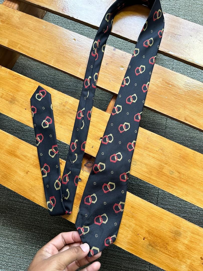 Gucci VINTAGE GUCCI MONOGRAM TIE Size ONE SIZE - 2 Thumbnail