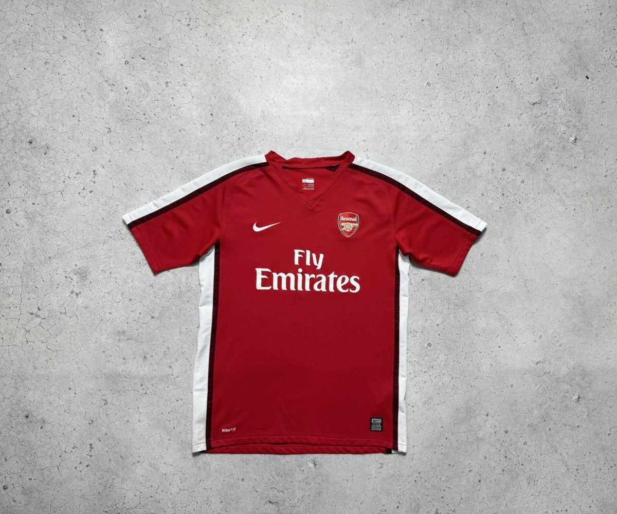 Nike Nike FC Arsenal 2008/2009 Vintage Soccer Jersey Size US S / EU 44-46 / 1 - 1 Thumbnail