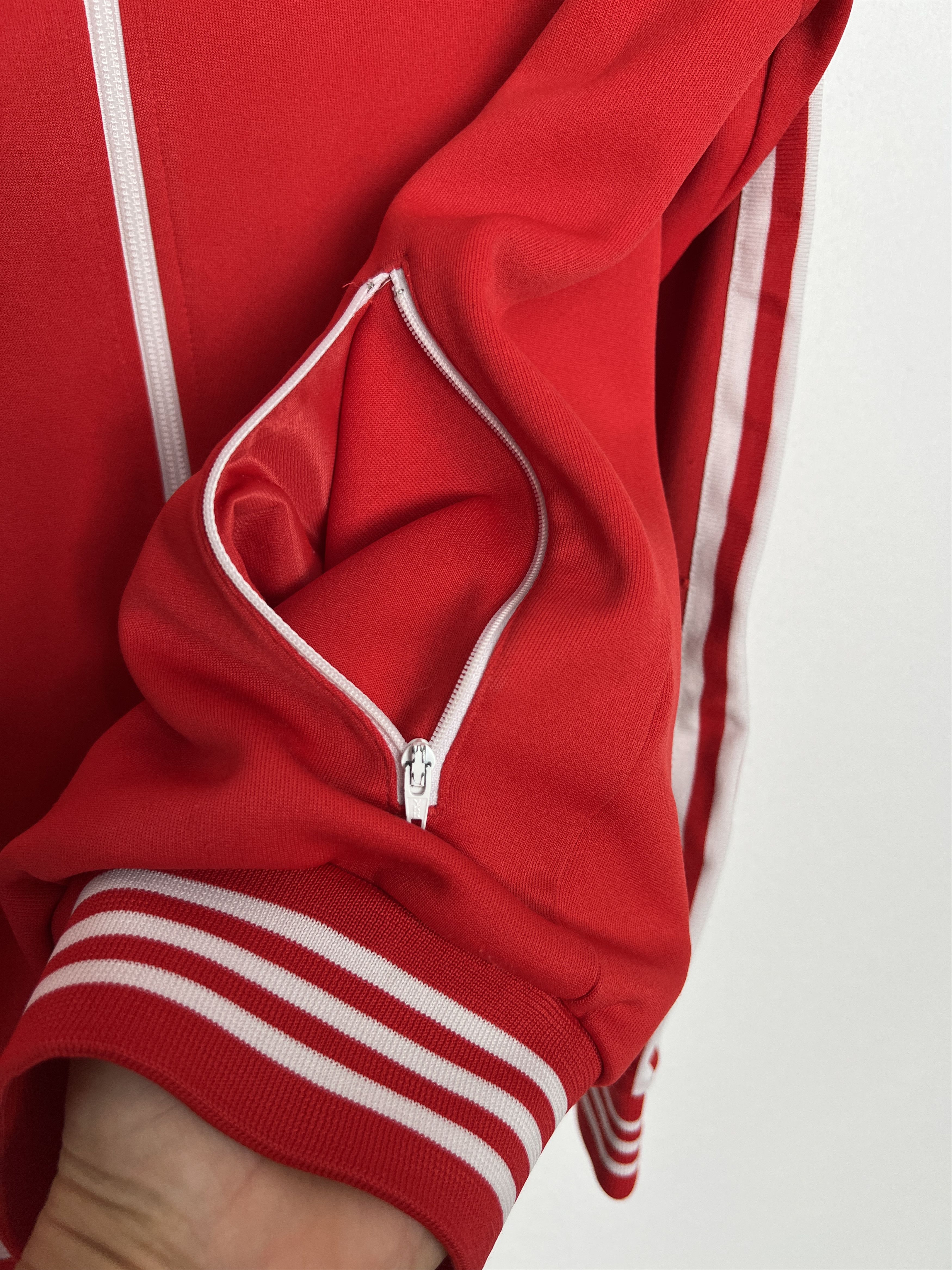 Adidas Vintage Originals Peru Football Jacket Soccer Track Top Size US M / EU 48-50 / 2 - 4 Thumbnail