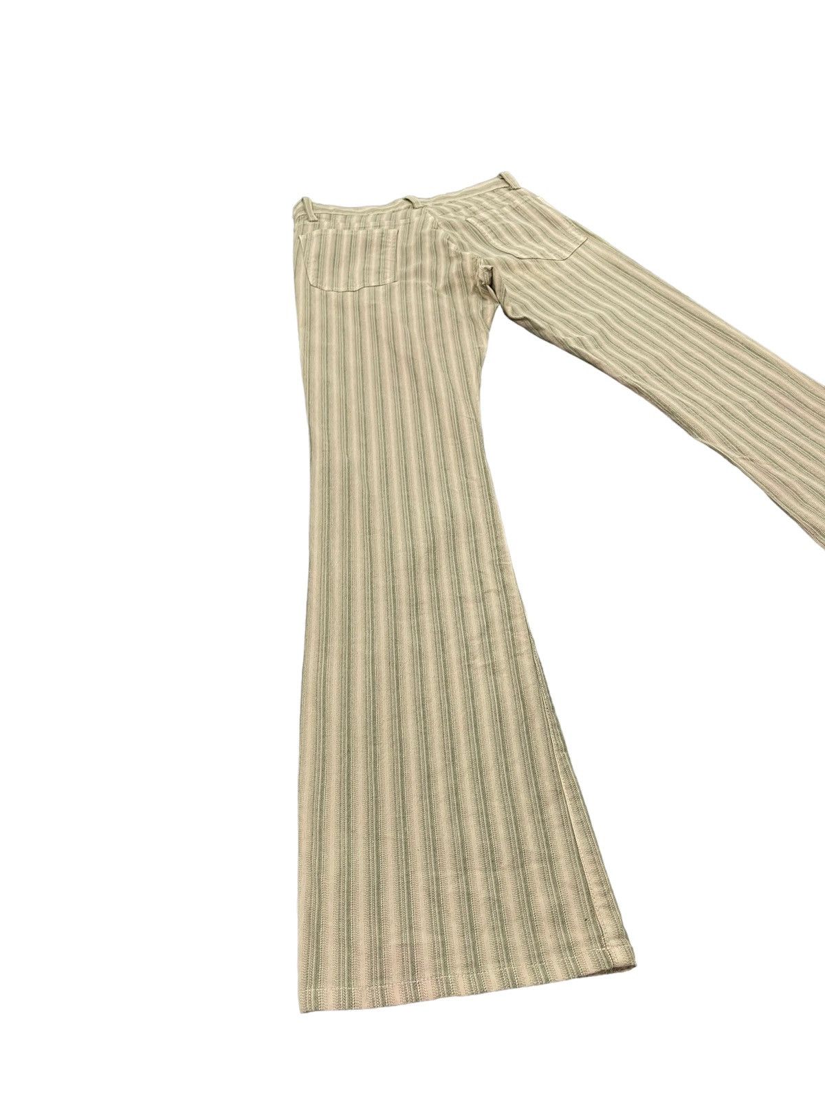 Japanese Brand Flare Jeans Blue Way Japan Striped Stretch Boot Cut 7🟦3 Size US 30 / EU 46 - 12 Thumbnail