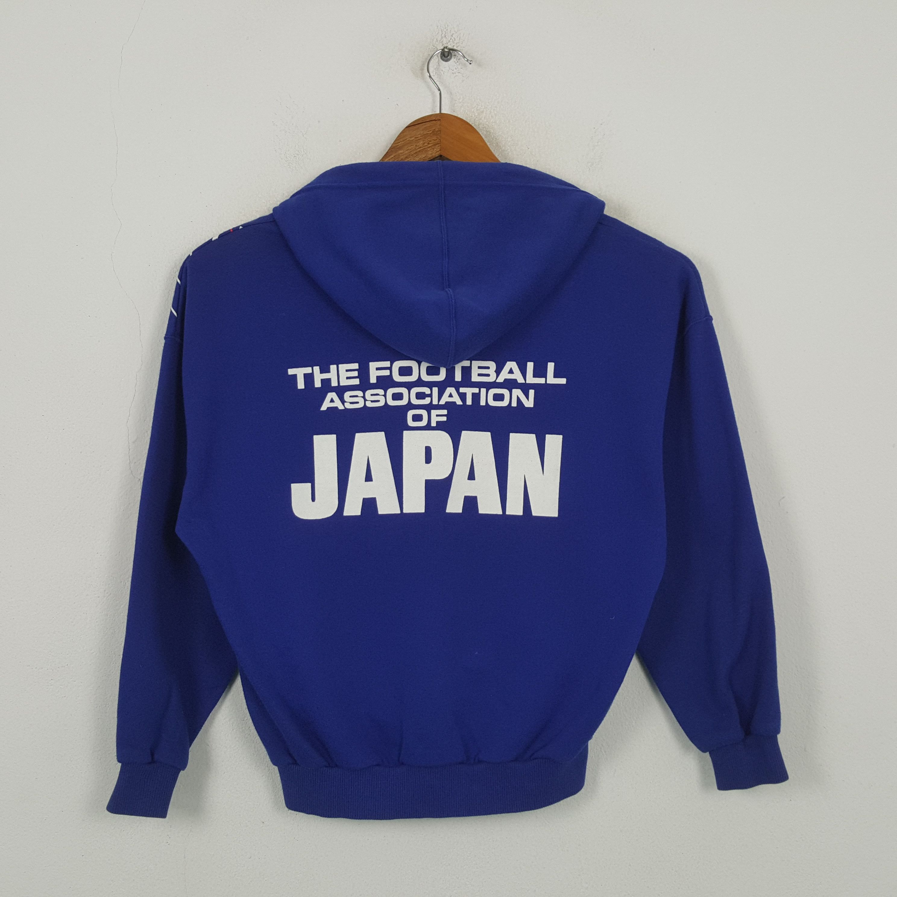 Japanese Brand Vintage The Football Association Of Japan Hoodie RR12 Size US M / EU 48-50 / 2 - 2 Thumbnail
