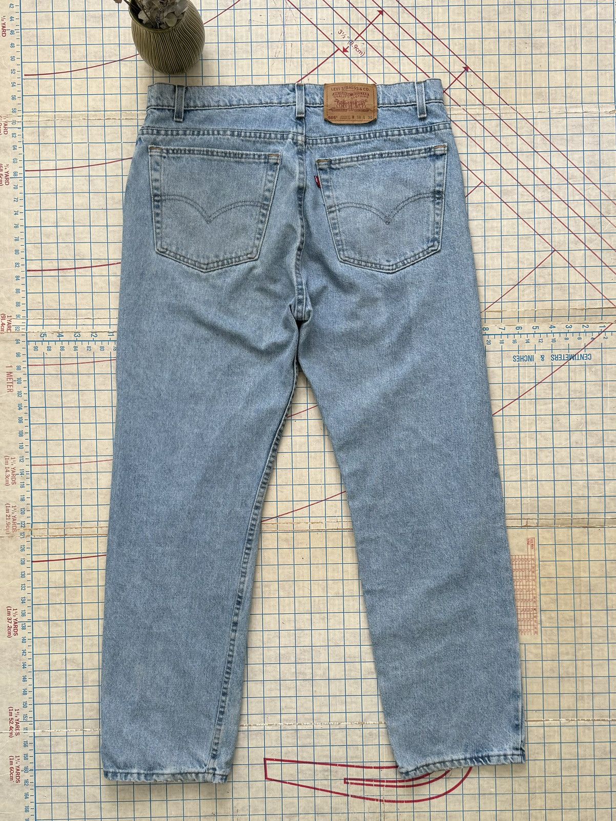 Levi's × Levi's Vintage Clothing × Vintage Levi’s 505 Light Stonewash Vintage Jeans Fits 36 Regular Fit Size US 36 / EU 52 - 10 Thumbnail