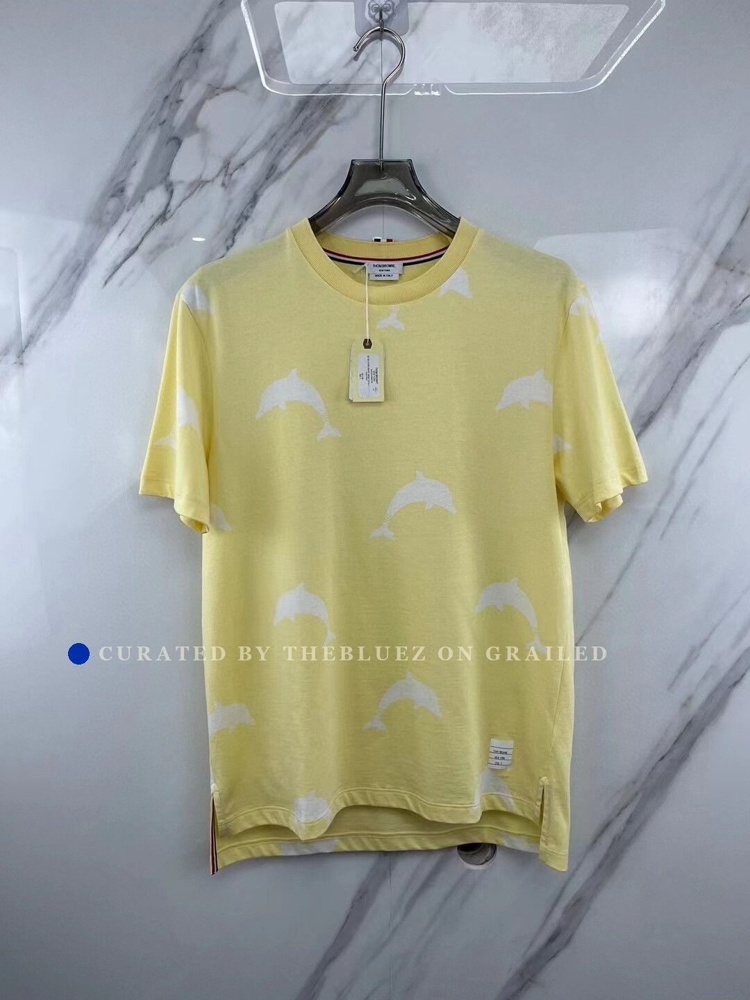 Thom Browne Thom Browne Dolphin Design T-Shirt Size US L / EU 52-54 / 3 - 1 Thumbnail