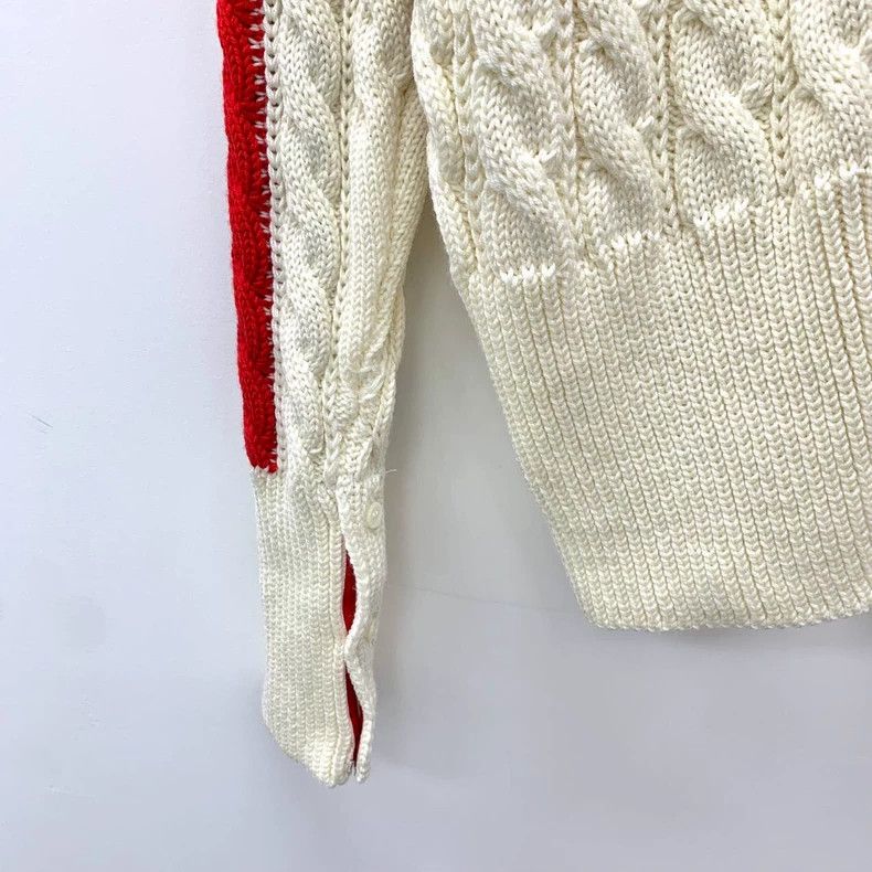 Thom Browne Thom Browne size2 Long sleeve knit sweater coat Size US M / EU 48-50 / 2 - 4 Thumbnail