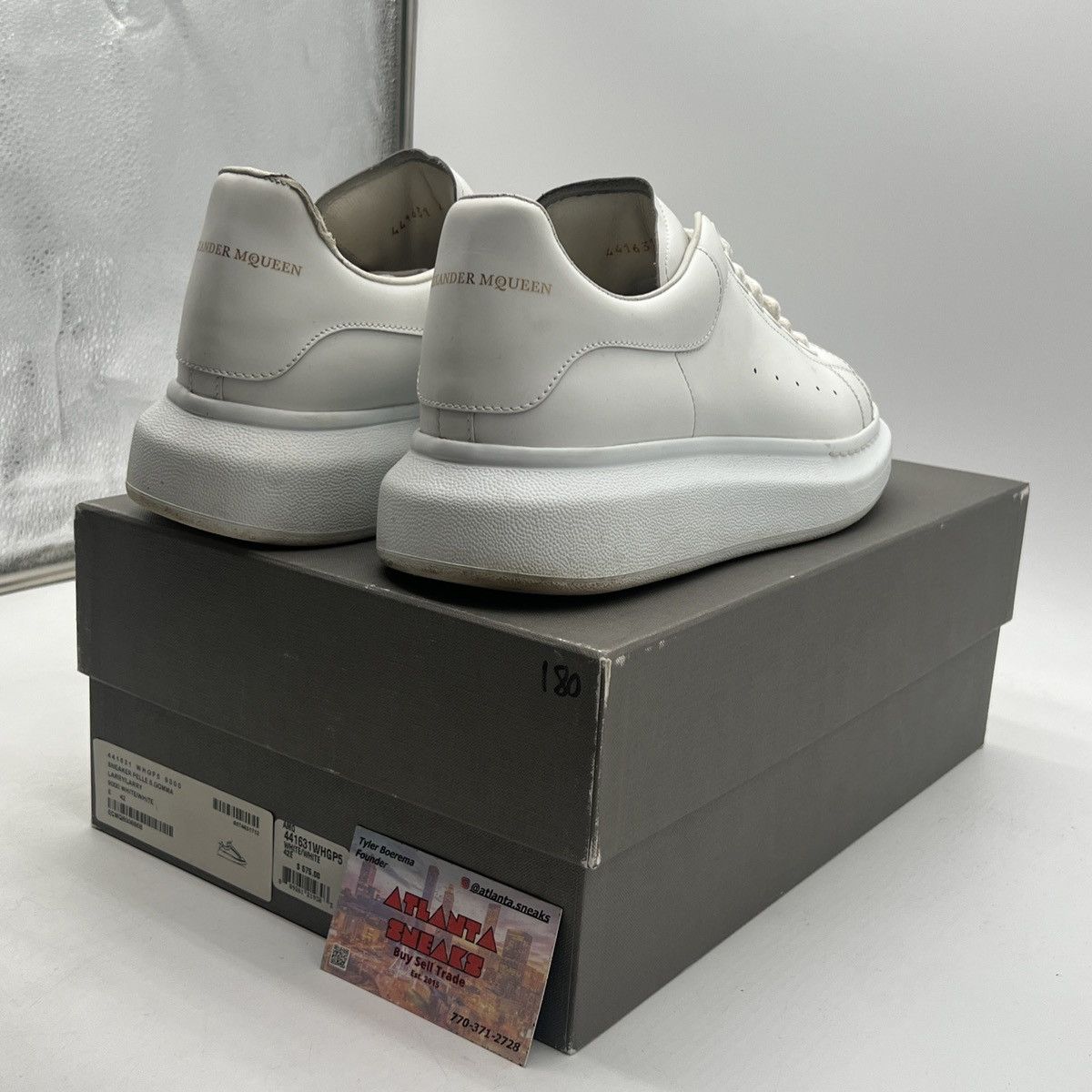 Alexander McQueen Alexander McQueen Wmns white Size US 9 / EU 42 - 5 Thumbnail