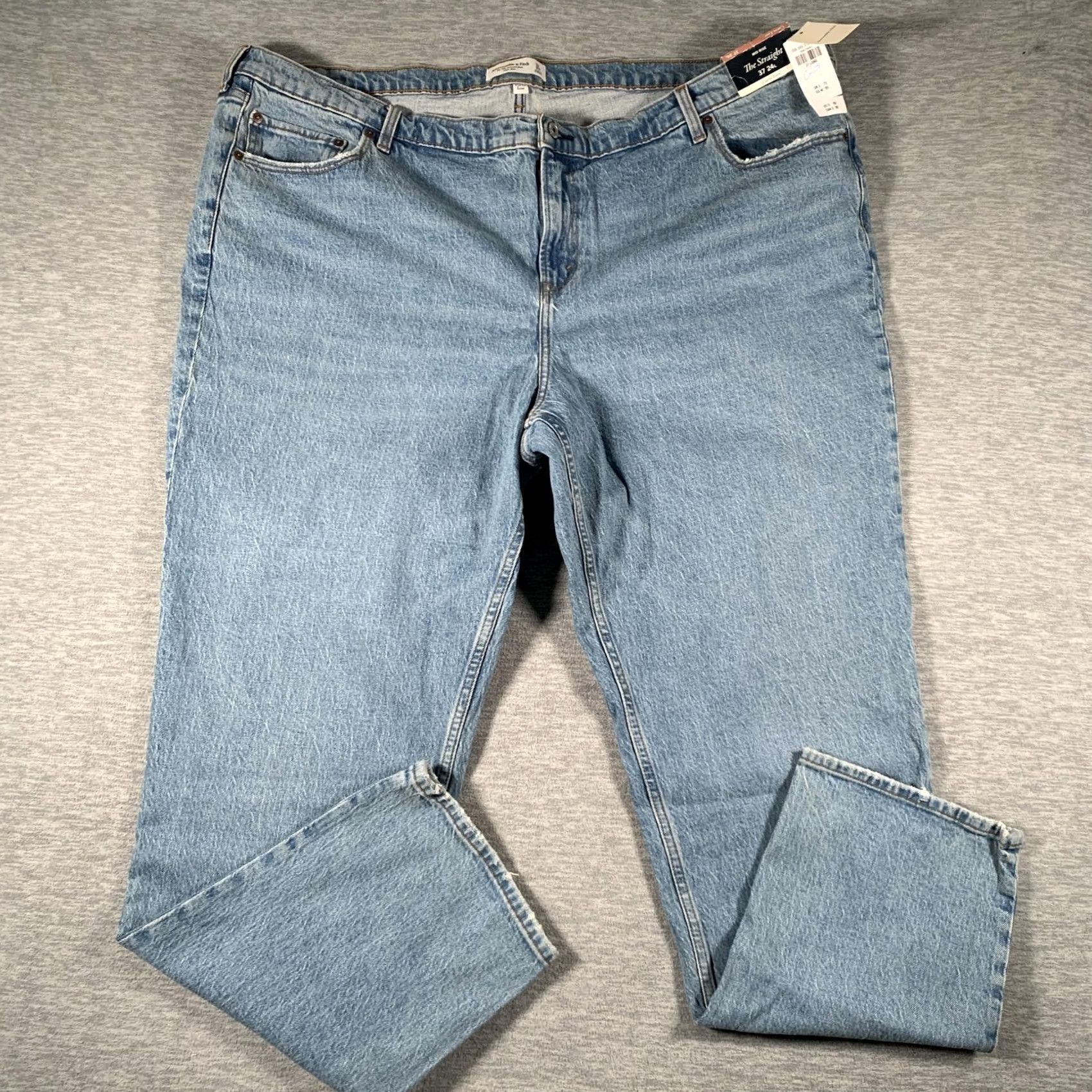 Abercrombie & Fitch Abercrombie & Fitch Jeans Womens 37 Long Blue High Rise 90s Relaxed Curve Love Size 25" / US 0 / IT 36 - 2 Thumbnail