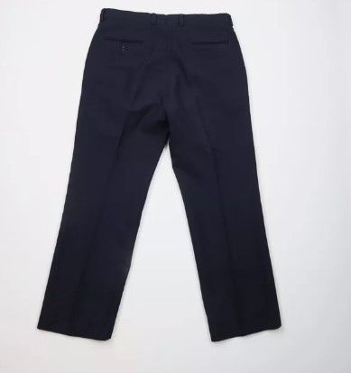 Pendleton × Vintage Vintage 70s Pendleton Wool Wide Leg Pants Trousers Blue USA Size US 34 / EU 50 - 8 Thumbnail