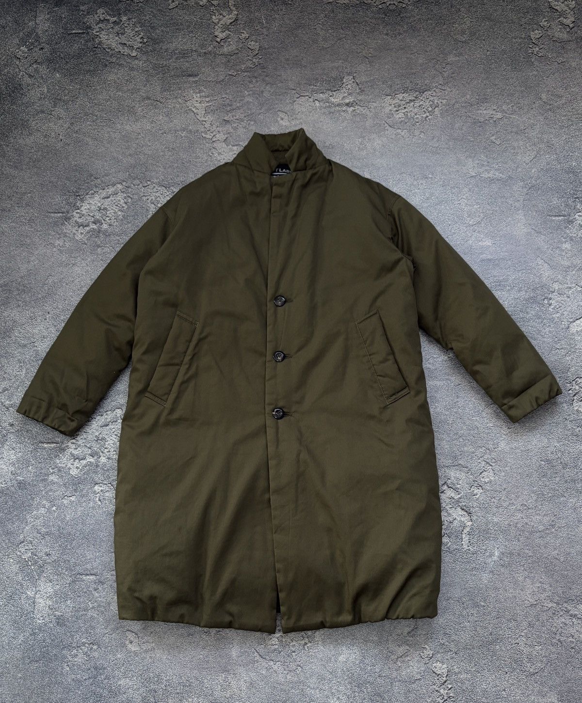 Japanese Brand The Loft Labo Olive Green Down Coat Made in Japan 1/Small Size US S / EU 44-46 / 1 - 3 Thumbnail