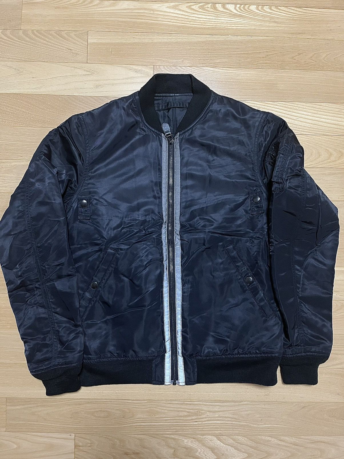 Helmut Lang Helmut Lang Archive Stitch Bomber Padded Jacket Size US M / EU 48-50 / 2 - 15 Thumbnail