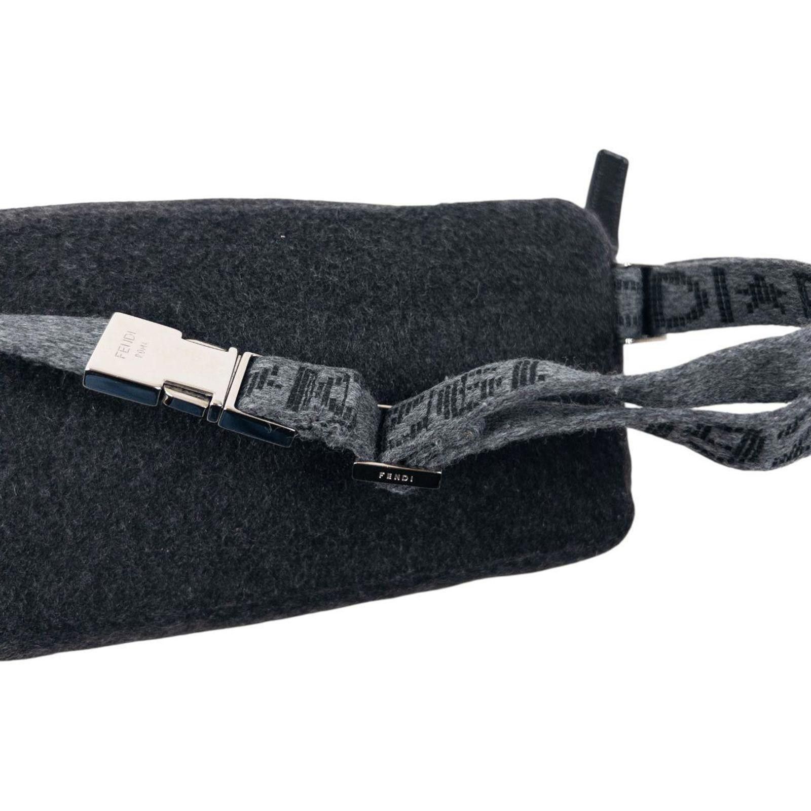 Fendi Vintage 2000s Fendi Wool Crossbody Bag Size ONE SIZE - 6 Thumbnail