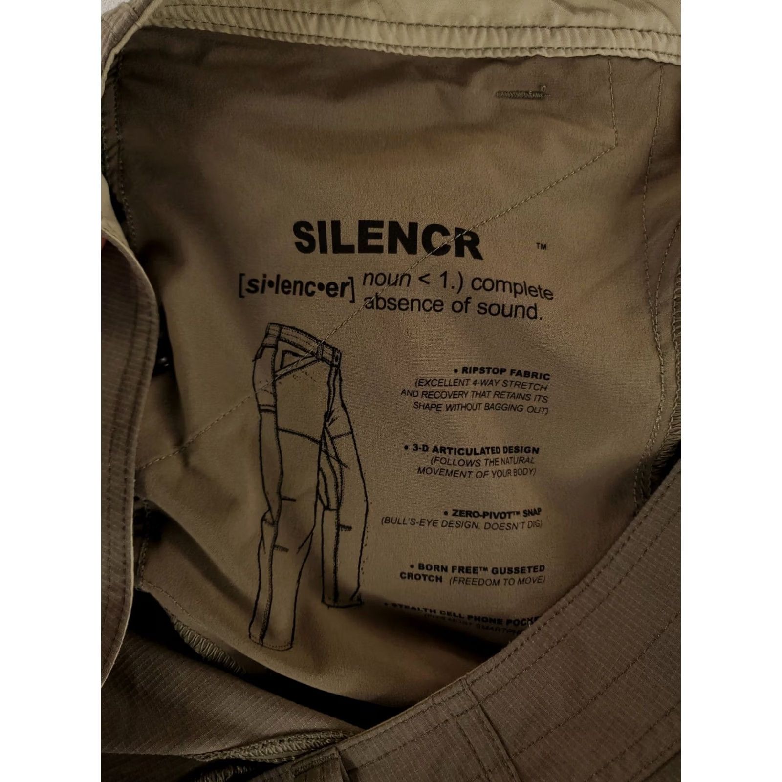 Vintage Kuhl Pants Silencr Brown Ripstop Outdoor Hiking Mens 40x30 Brown 40 Mens Regular Inseam 30 in Pants Size US 40 / EU 56 - 5 Thumbnail