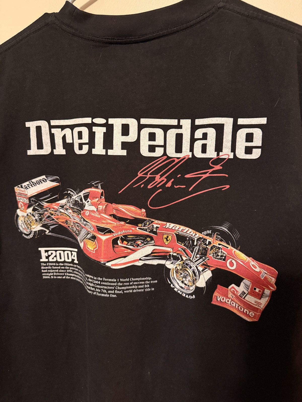 Other Drei Pedale F2004 Tee Size US XL / EU 56 / 4 - 5 Thumbnail