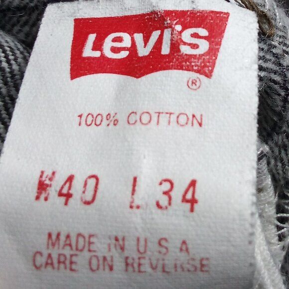 Levi's Vintage Levi's 501 Button Fly Stone Wash Denim Jeans Size US 40 / EU 56 - 7 Thumbnail