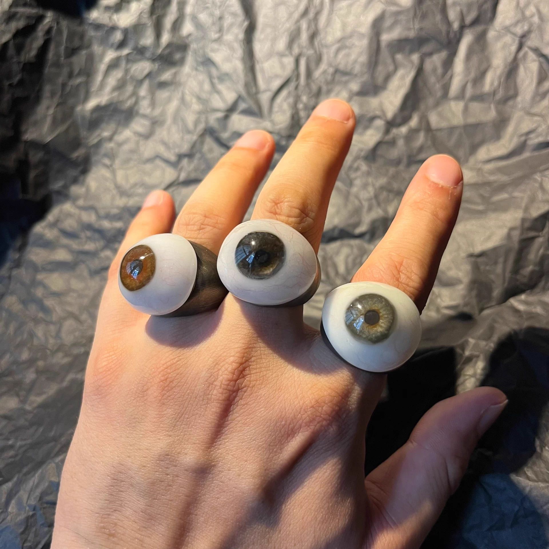 Carol Christian Poell Carol Christian Poell Eyeball Ring 46+48 Authentic Size ONE SIZE - 7 Thumbnail
