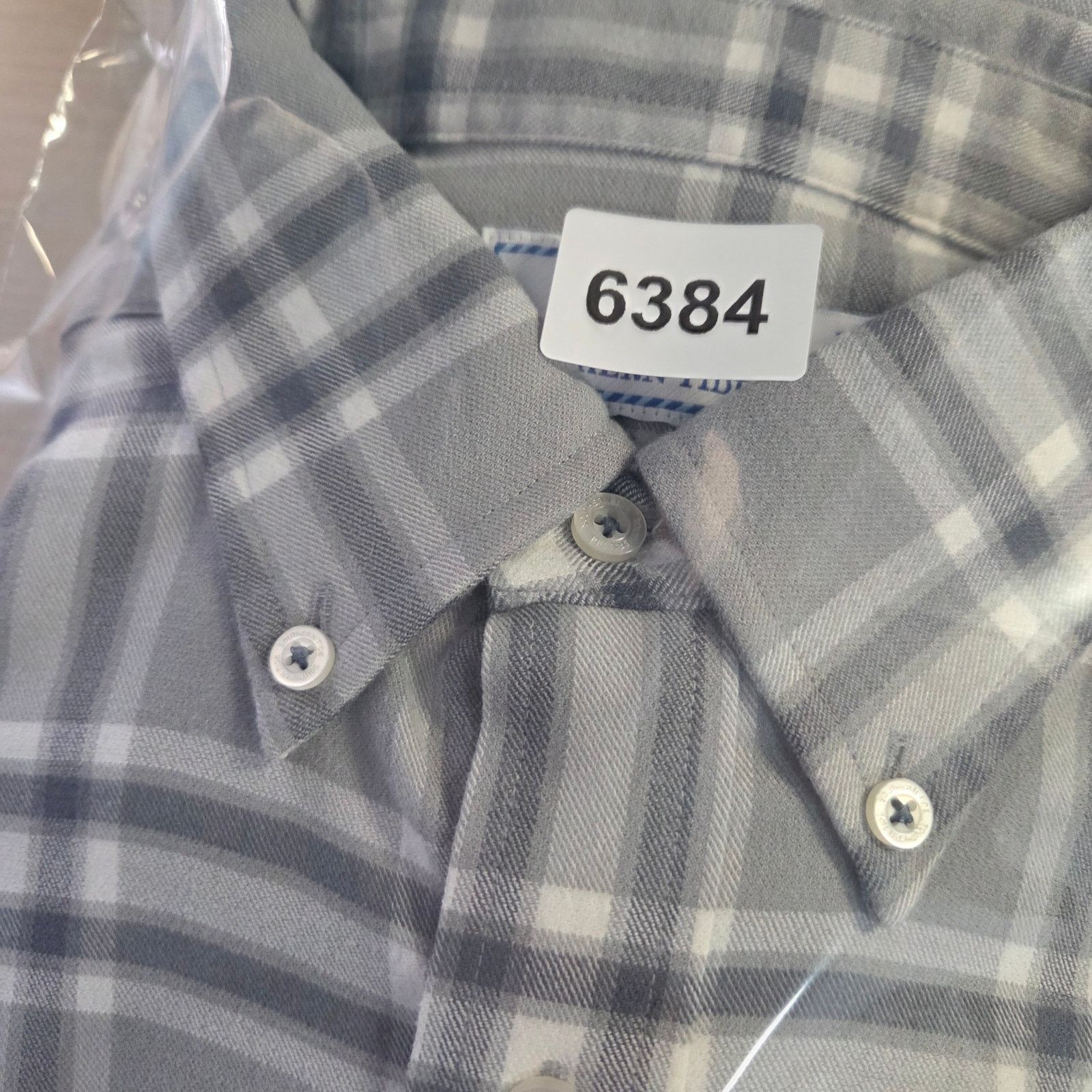 Southern Tide Southern Tide Intercoastal Medium Button-Up Shirt Grey/White Size US M / EU 48-50 / 2 - 11 Thumbnail