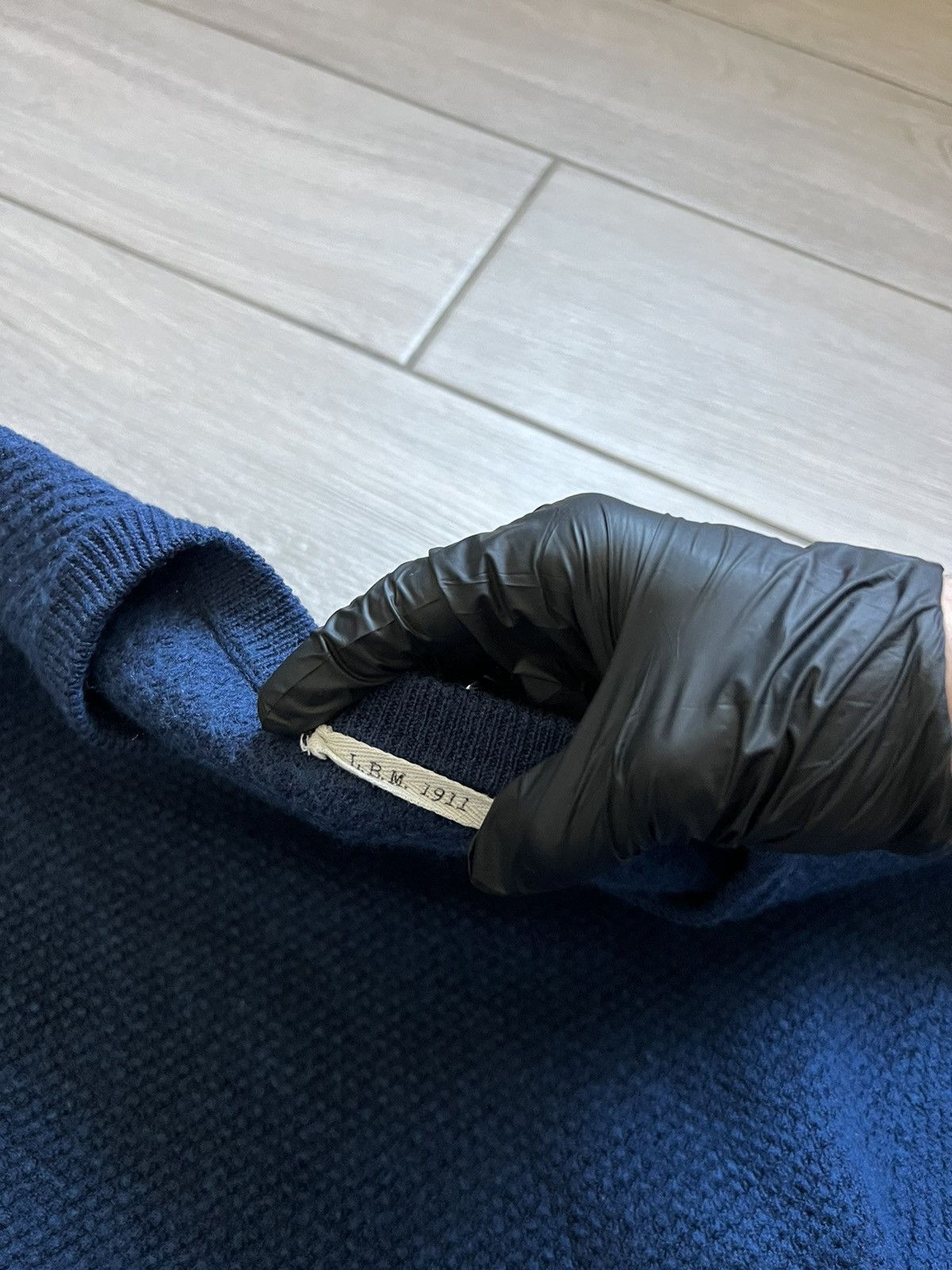 L.B.M. 1911 L.B.M. 1911 Sweatshirt Vintage Blue Knit Original Size US M / EU 48-50 / 2 - 6 Thumbnail