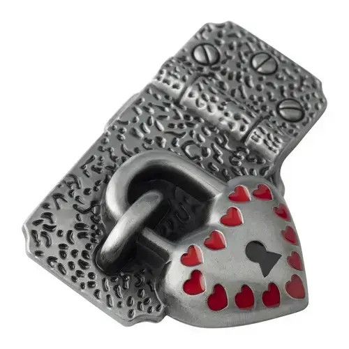 Other Cardioid Padlock Belt Buckle Size ONE SIZE - 2 Thumbnail