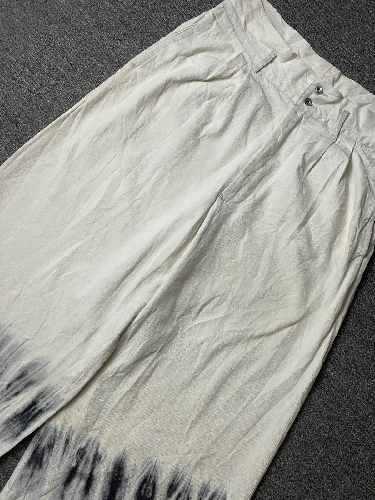 Japanese Brand × Vintage AIVER Brand Fashion Tie Dye Wide Leg Jeans (111) Size US 32 / EU 48 - 4 Thumbnail