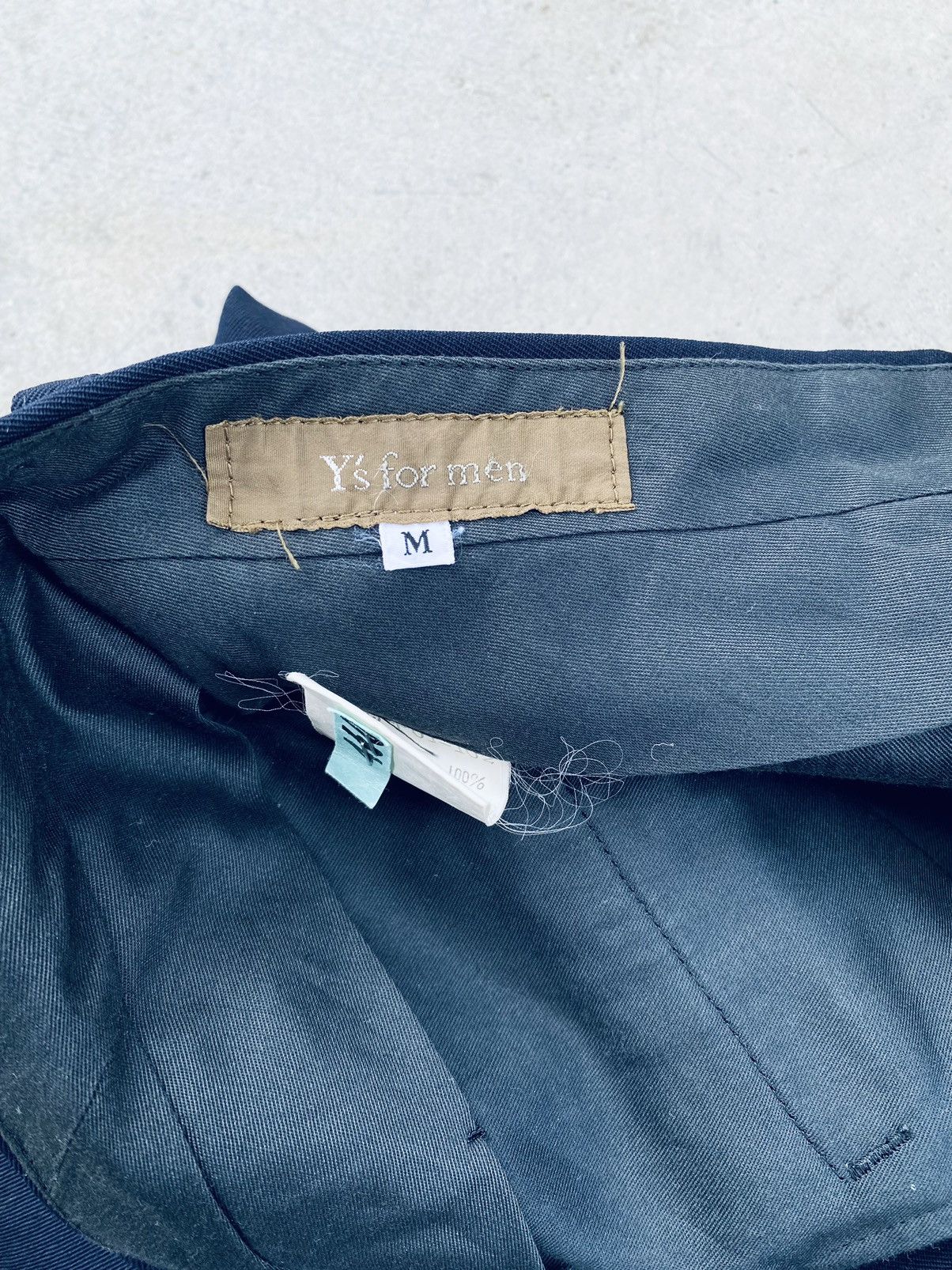Yohji Yamamoto Vintage Y's For Men By Yohji Yamamoto Distressed Pants Size US 30 / EU 46 - 3 Thumbnail