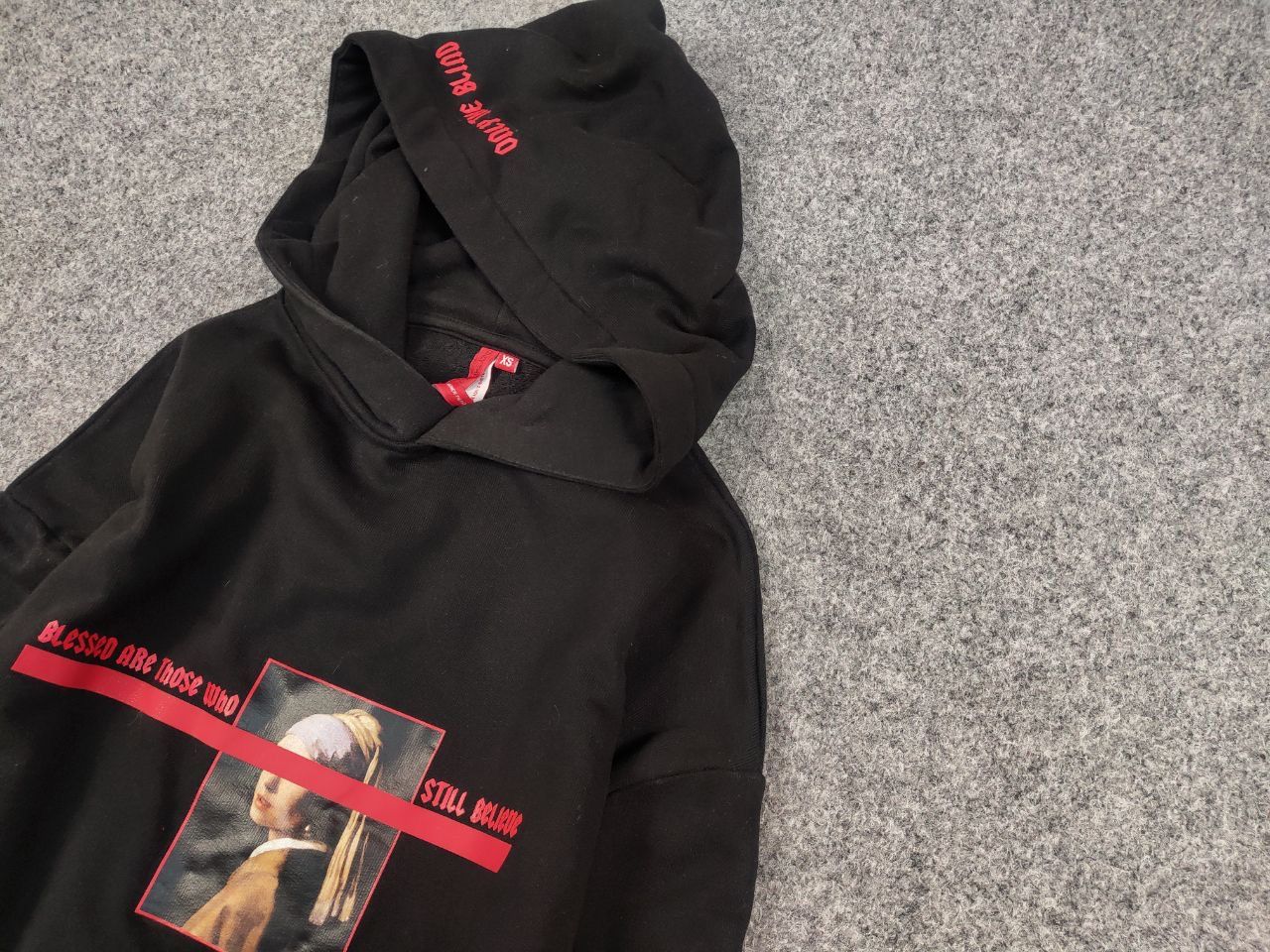 Only The Blind Rare Only The Blind Logo Long Sleeves Black Pullovers Hoodie Size US S / EU 44-46 / 1 - 4 Thumbnail
