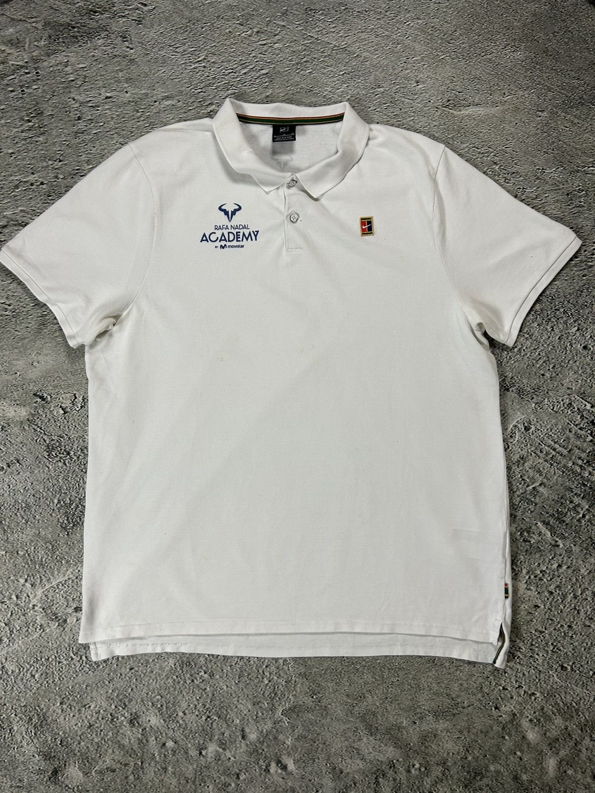 Nike Nike court vintage polo t-shirt Rafa Nadal Academy Size US XL / EU 56 / 4 - 1 Thumbnail