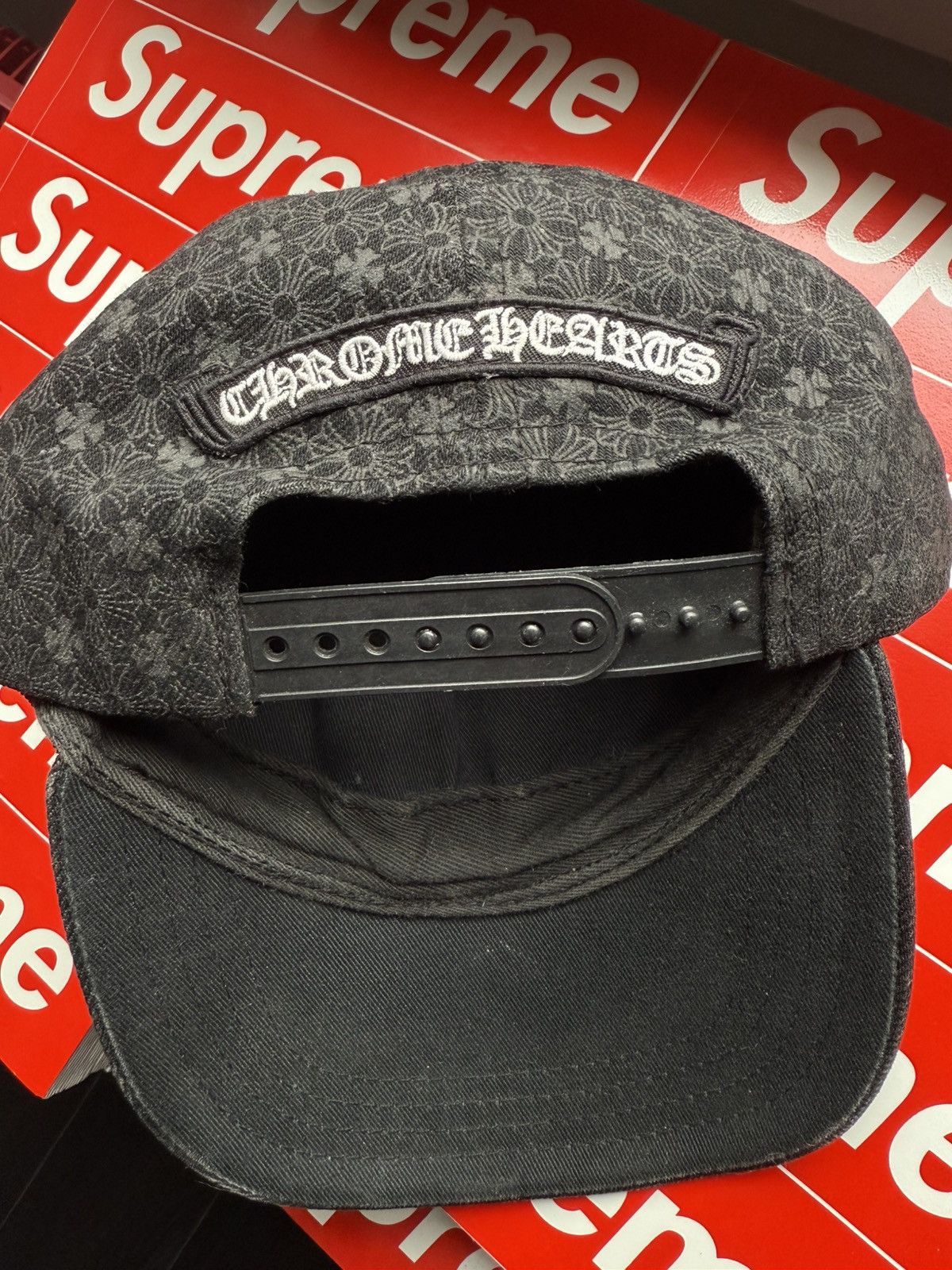 Chrome Hearts CHROME HEARTS CEMETERY CROSS TRUCKER HAT Size ONE SIZE - 4 Thumbnail