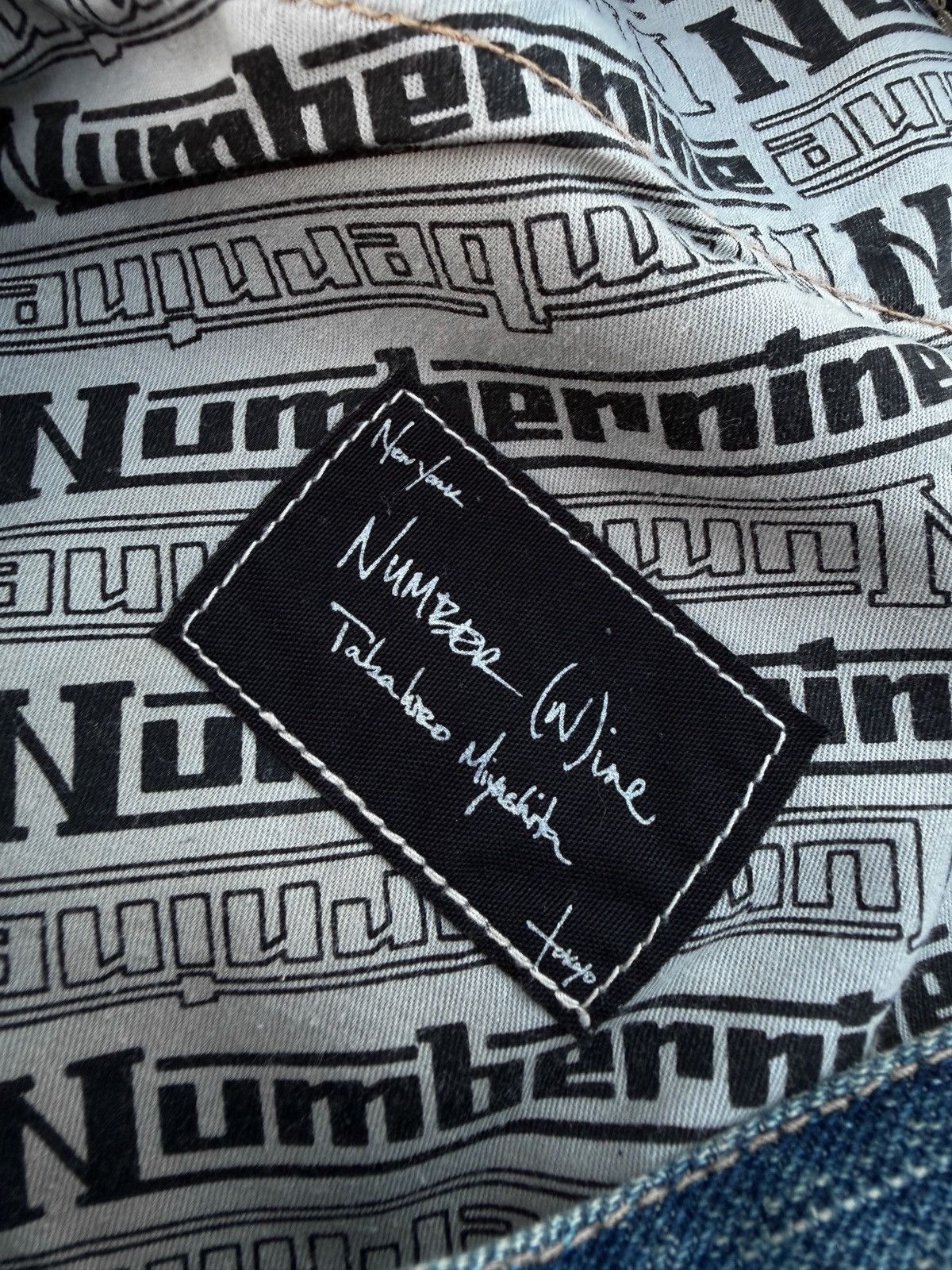 Number (N)ine Number (N)ine AW04 Patch Grunge Denim Size US 32 / EU 48 - 10 Thumbnail